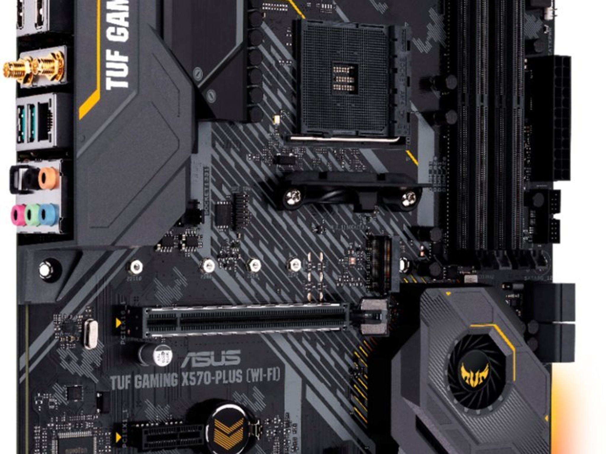 Pre-Owned ASUS TUF GAMING X570-PLUS WI-FI AMD Socket X570 AM4 ATX M.2 Desktop Motherboard