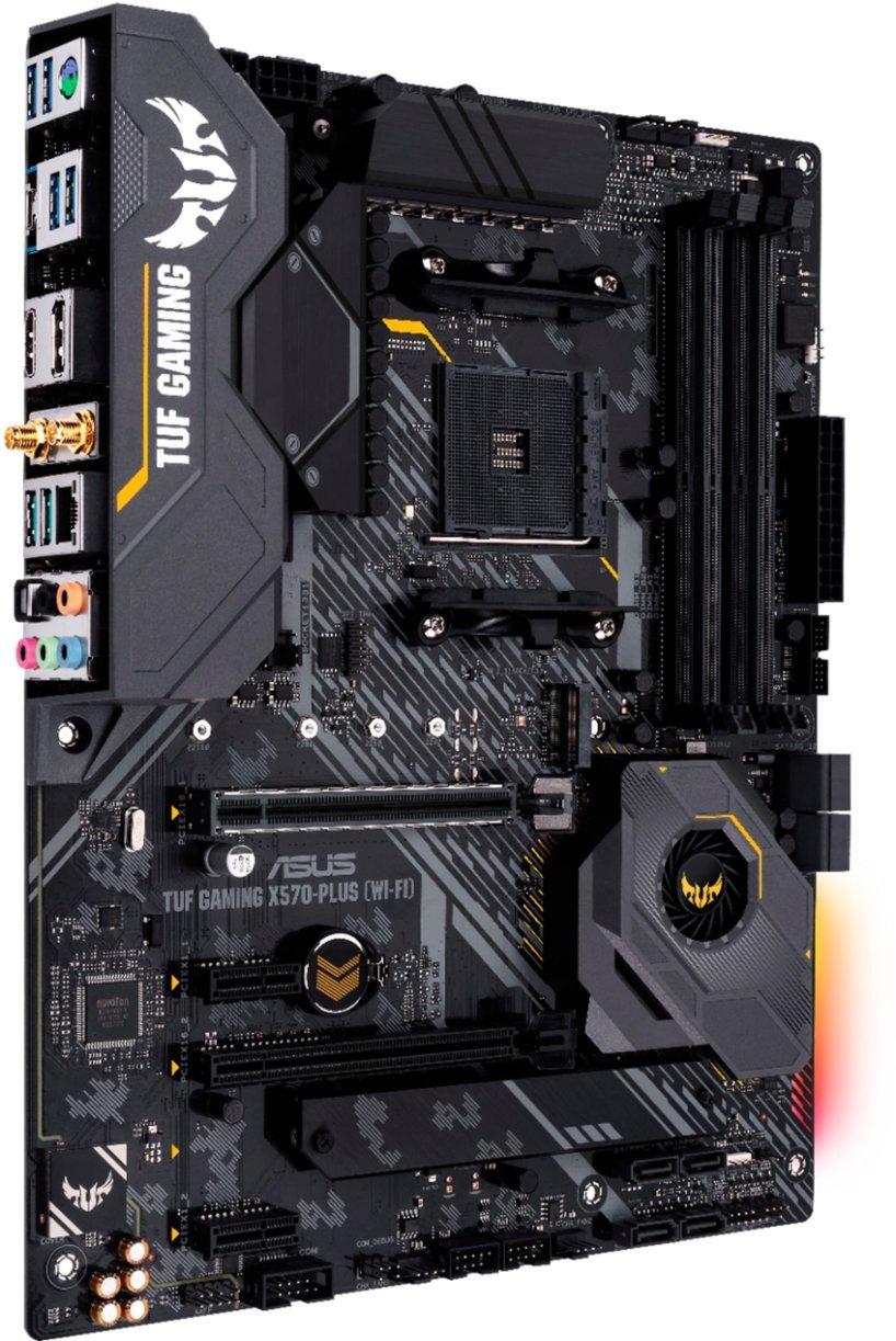 Pre-Owned ASUS TUF GAMING X570-PLUS WI-FI AMD Socket X570 AM4 ATX M.2 Desktop Motherboard