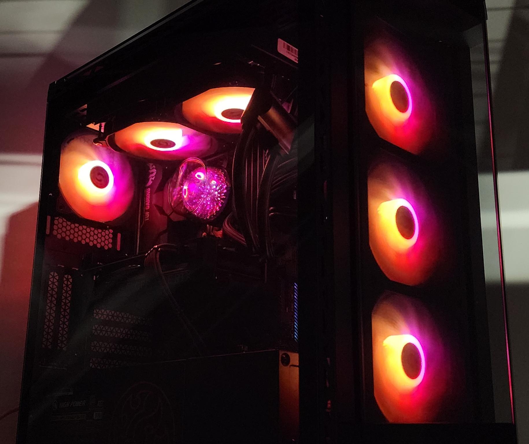 Gaming PC Ryzen 7 5700X 16GB RAM 1TB SSD RTX 4070 12GB Windows 11 Computer