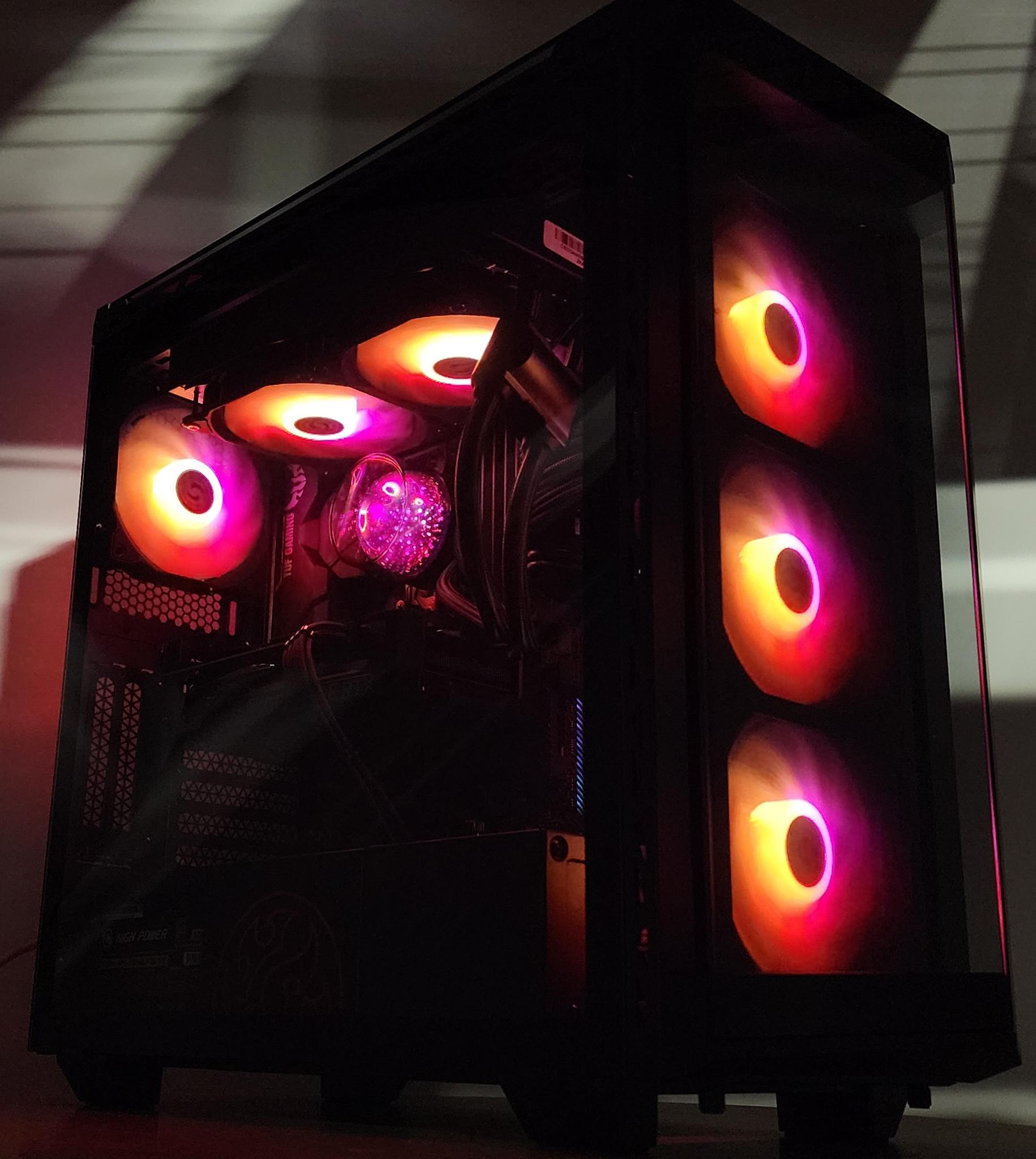 Gaming PC Ryzen 7 5700X 16GB RAM 1TB SSD RTX 4070 12GB Windows 11 Computer