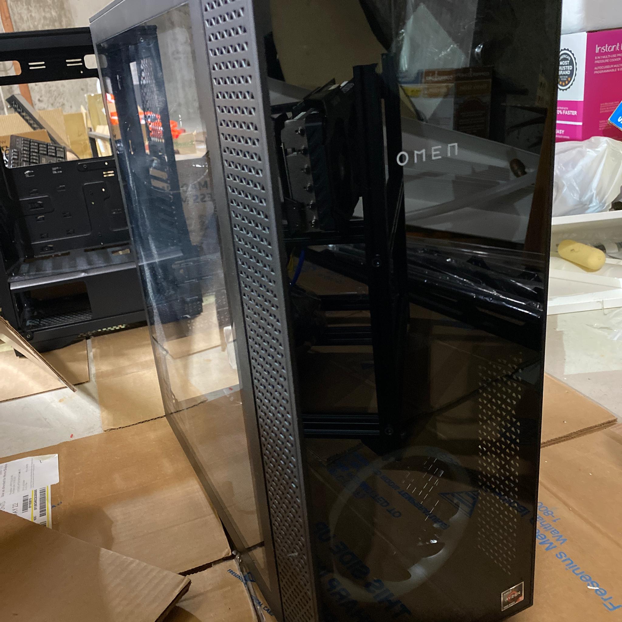 Hp omen pc case and motherboard am4 b550 + cooler