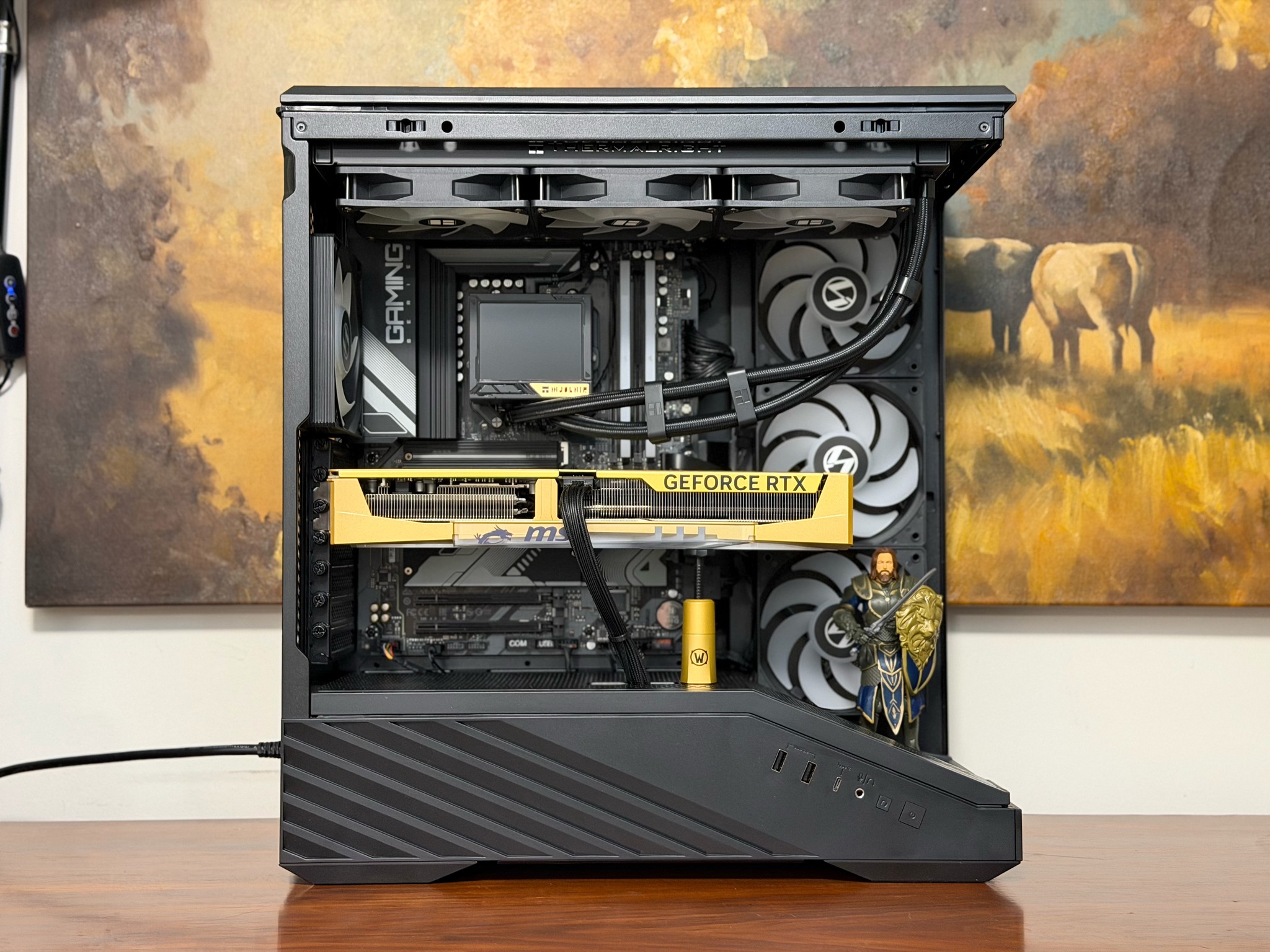 RTX 5070 Warcraft | Ryzen 5 7600X3D | 32GB DDR5 | 1TB SSD | B650 | 360 AIO | 750W | Lian Li V100R