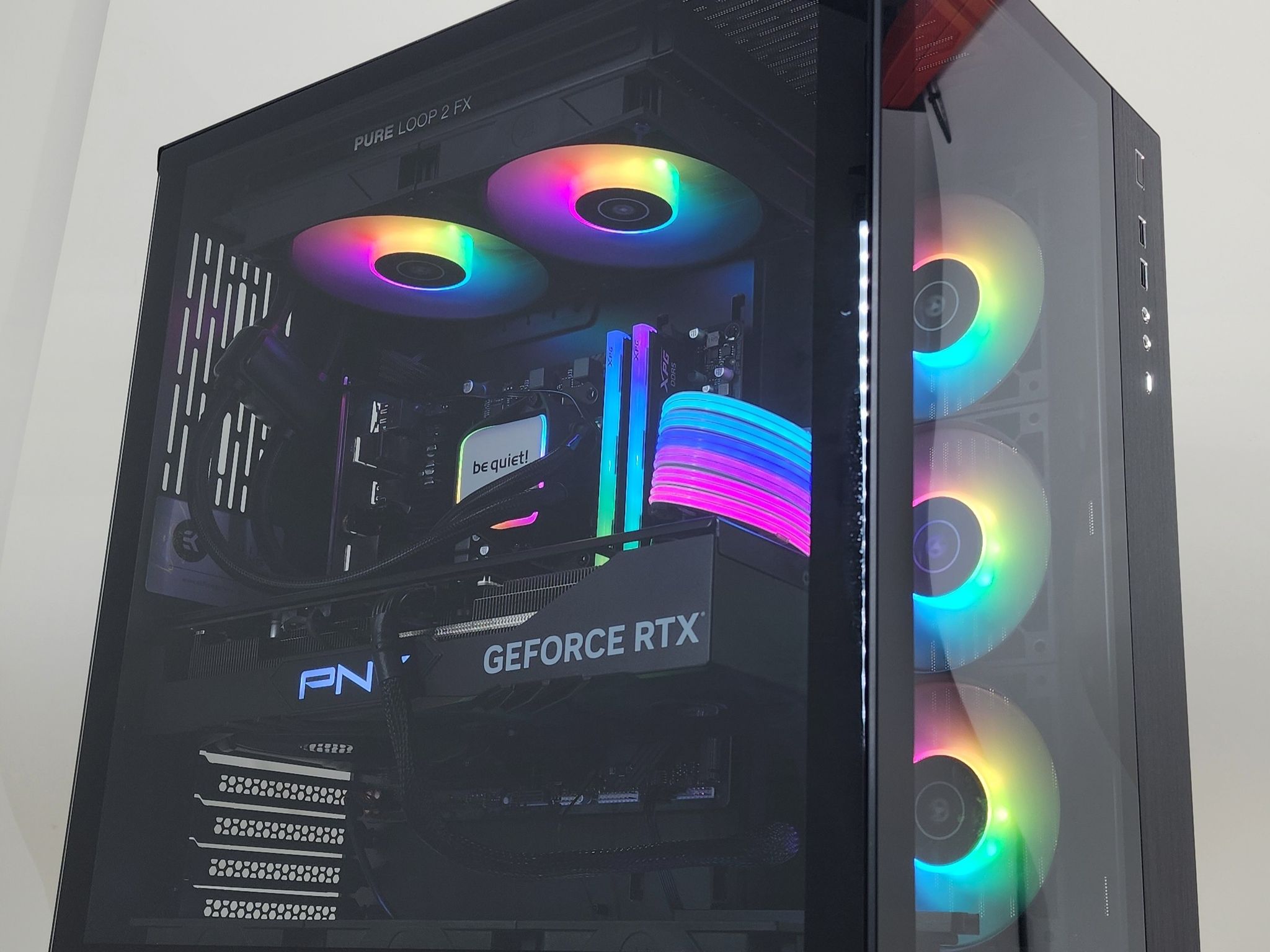 Gaming PC Ryzen 7 9800X3D 32GB RAM 1TB SSD RTX 4080 SUPER 16GB Win11 Computer