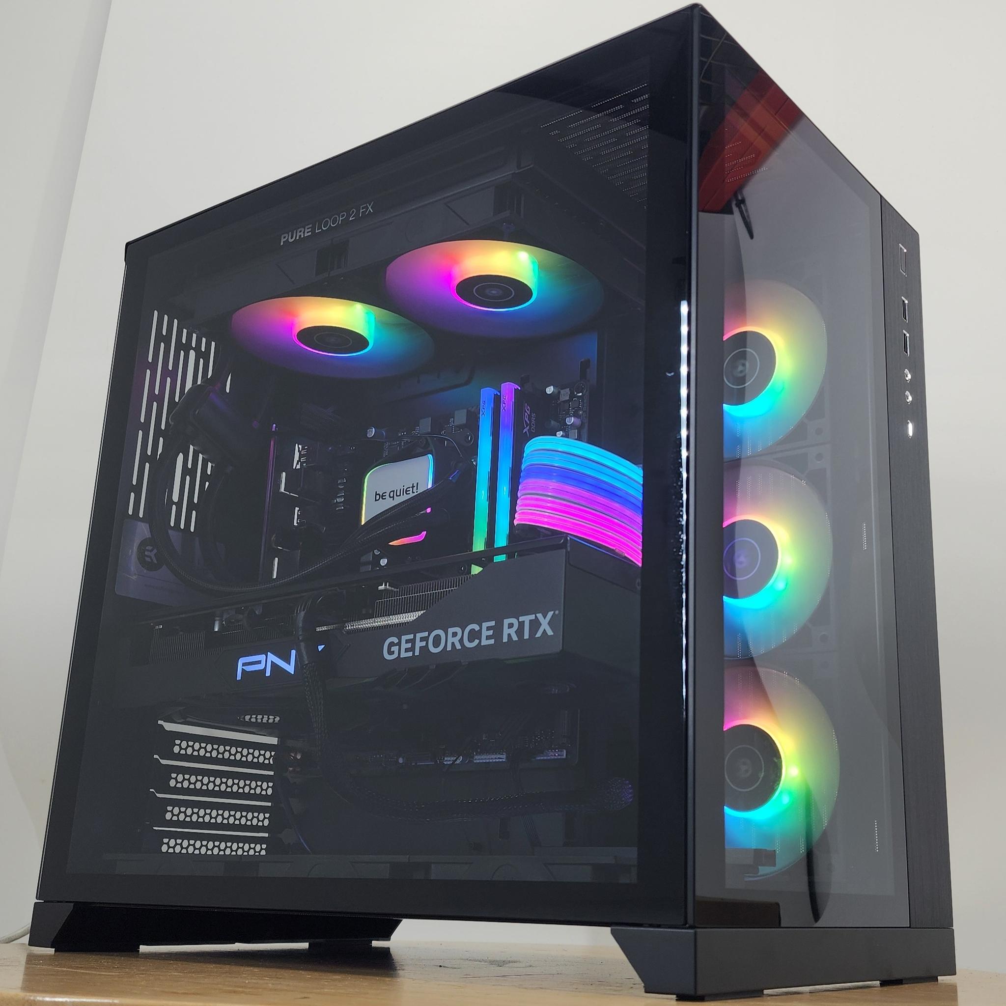 Gaming PC Ryzen 7 9800X3D 32GB RAM 1TB SSD RTX 4080 SUPER 16GB Win11 Computer