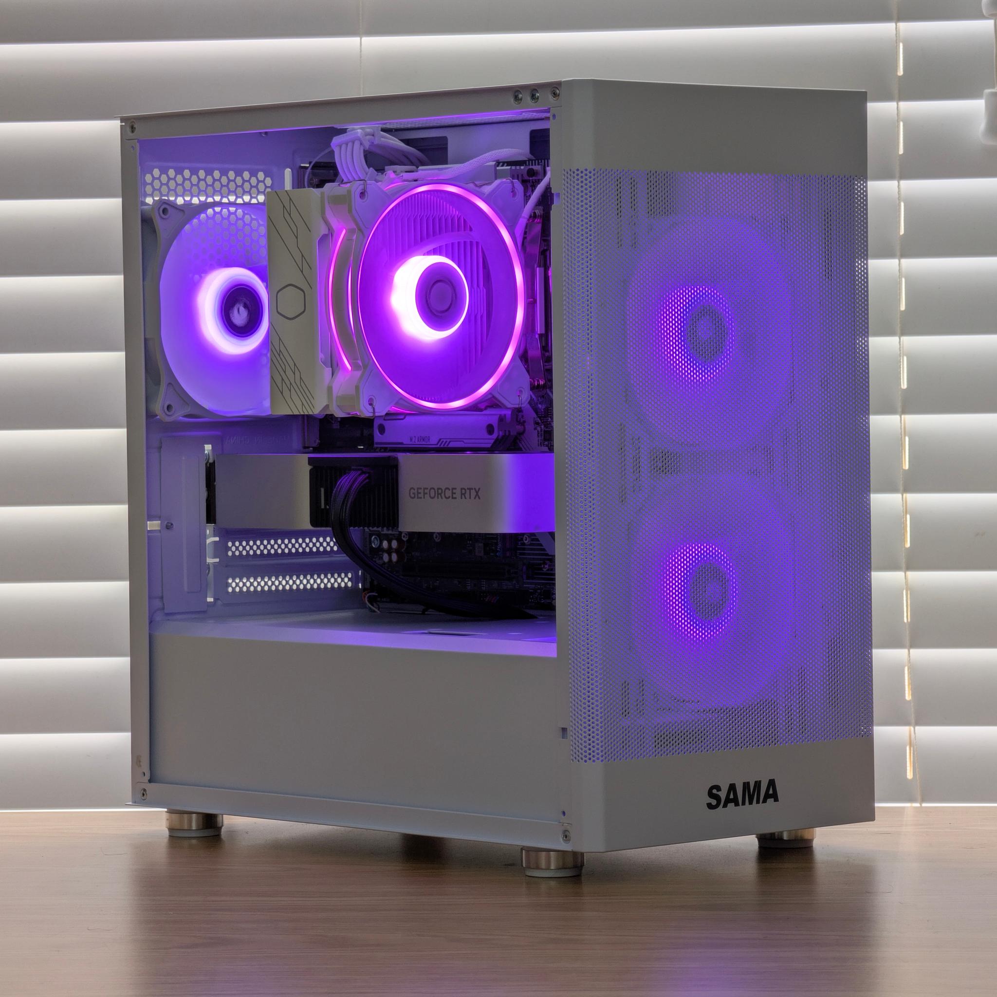 🤍💙Ryzen 5 7600x | RTX 4060Ti | 32GB DDR5 | 1TB SSD | Gaming PC💙🤍