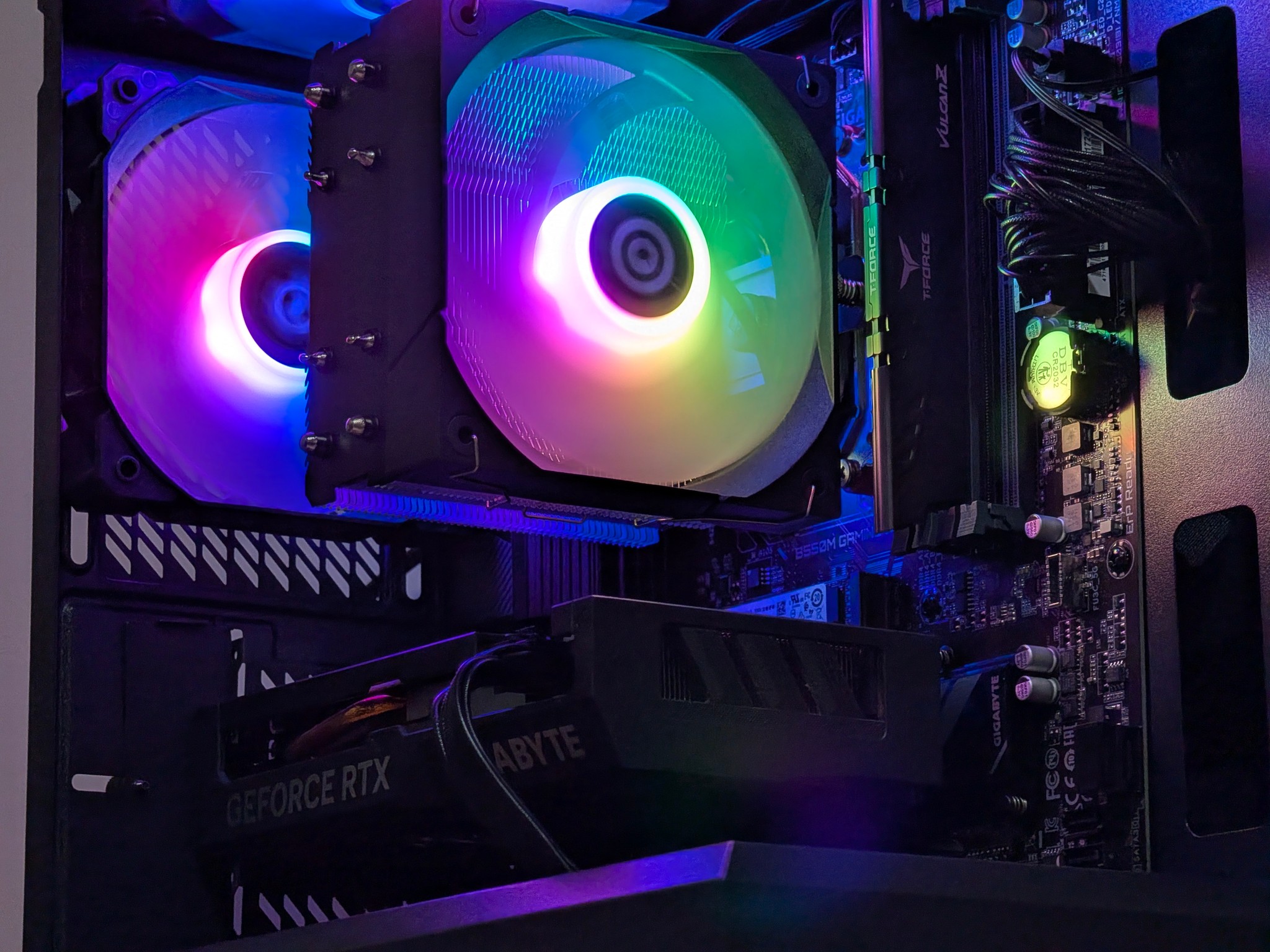 🌈🖤Ryzen 5 5500 | RTX 4060 | 1TB SSD | Gaming PC🖤🌈