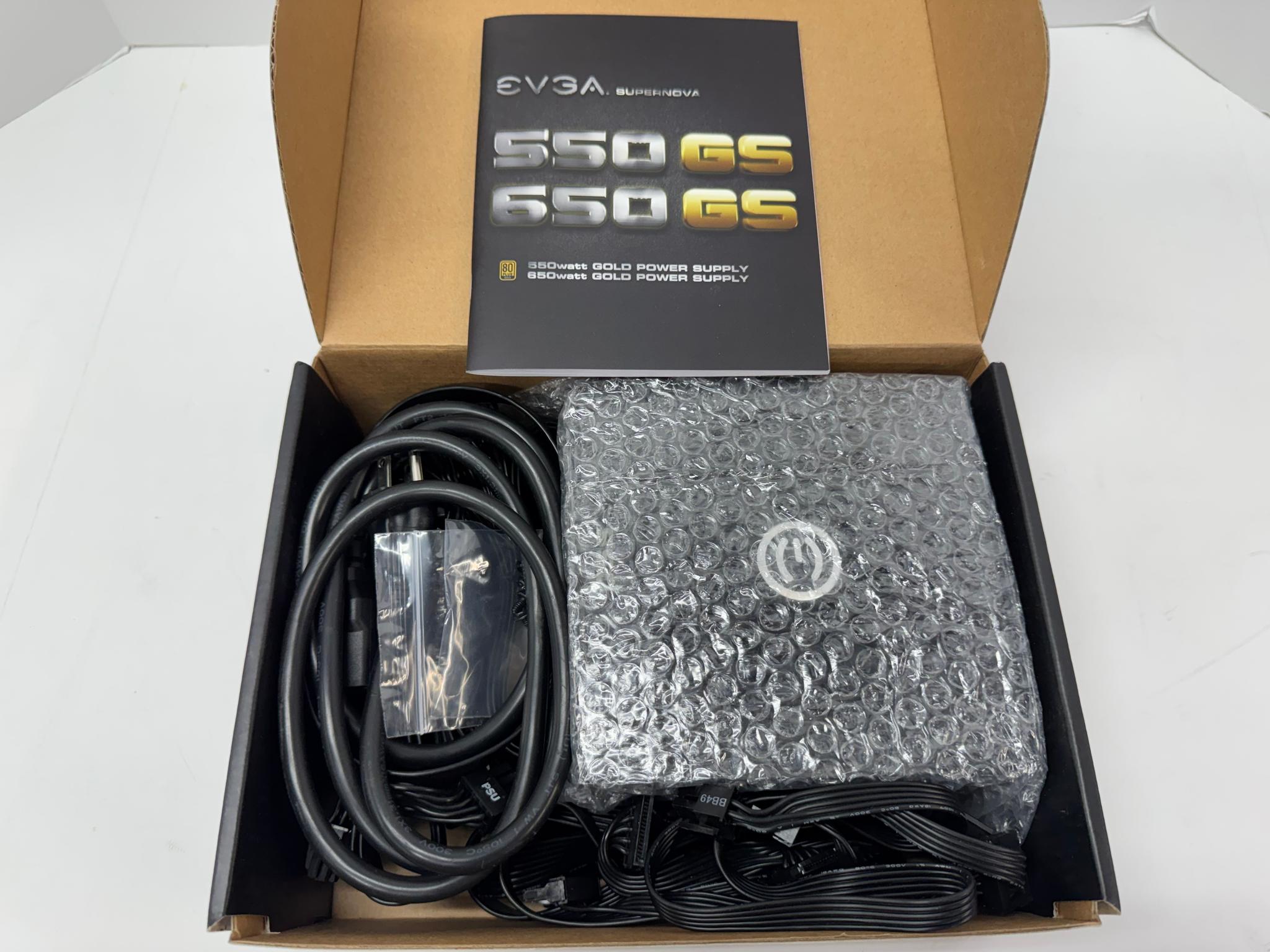 EVGA Supernova 550W GS 80 Plus Gold Full Modular Power Supply