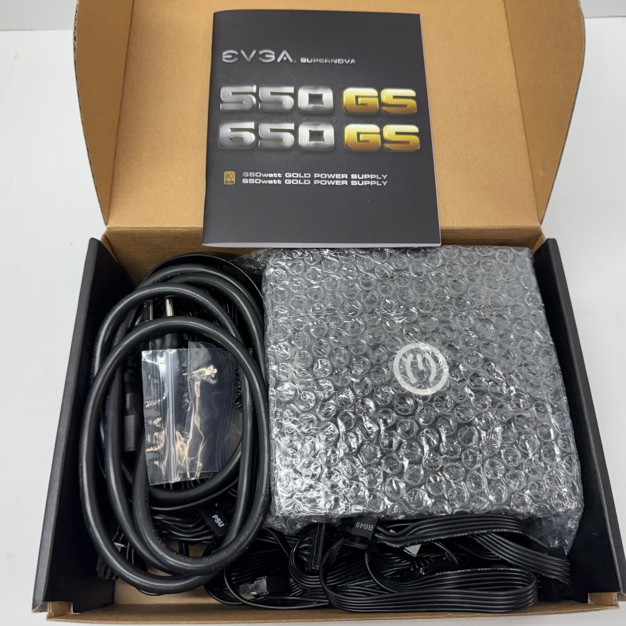 EVGA Supernova 550W GS 80 Plus Gold Full Modular Power Supply
