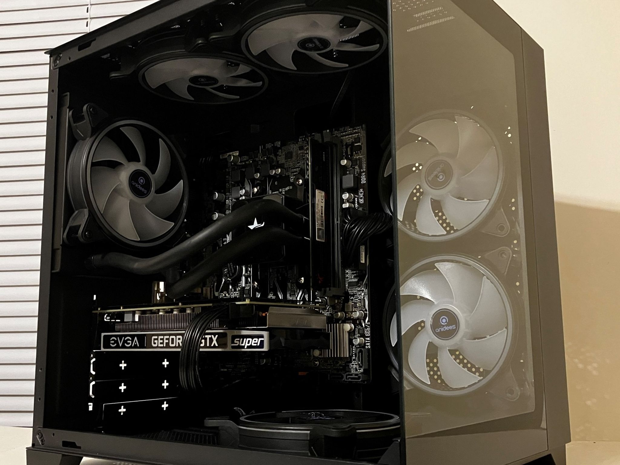 ⚡Liquid Cooled Gaming PC - Ryzen 5 1600/16GB RAM/1TB SSD - Nvidia GTX 1660 Super