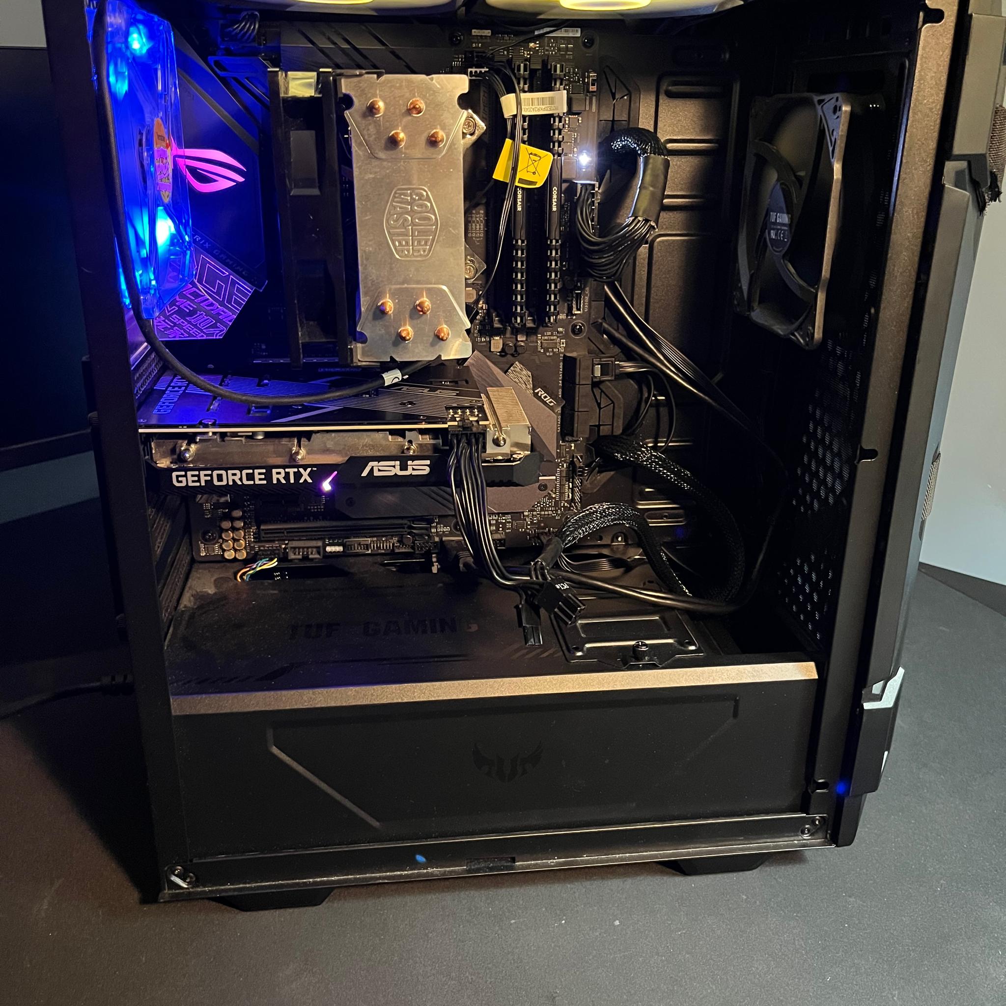 Gaming PC – i9-9900KF |RTX 3060 Ti | ASUS ROG Strix Z390-E | 16GB RAM | 500GB SSD | 2TB Hard drive