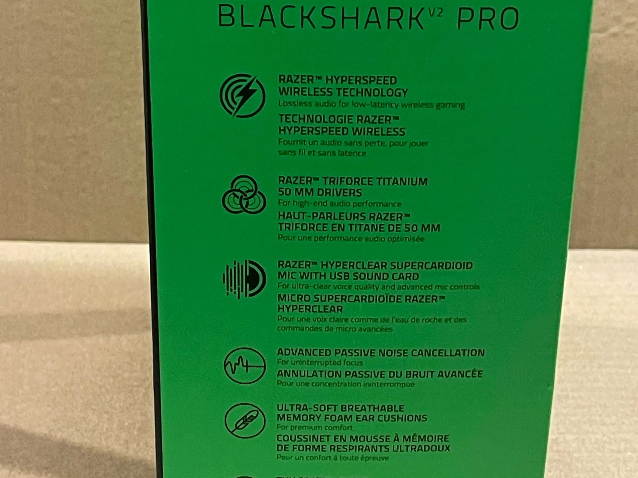 Used, Razer BlackShark V2 Pro Wireless Gaming Headset