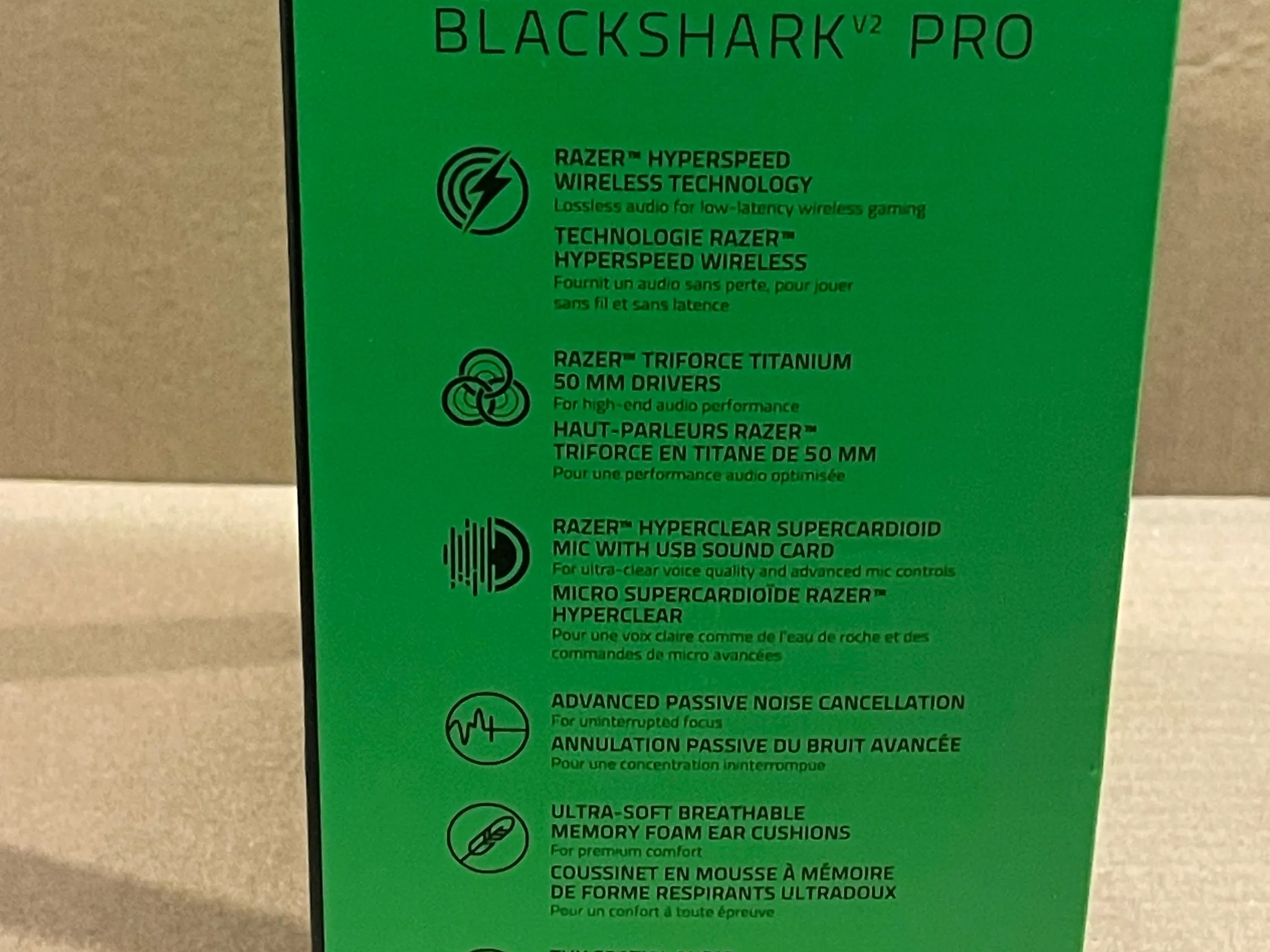 Used, Razer BlackShark V2 Pro Wireless Gaming Headset