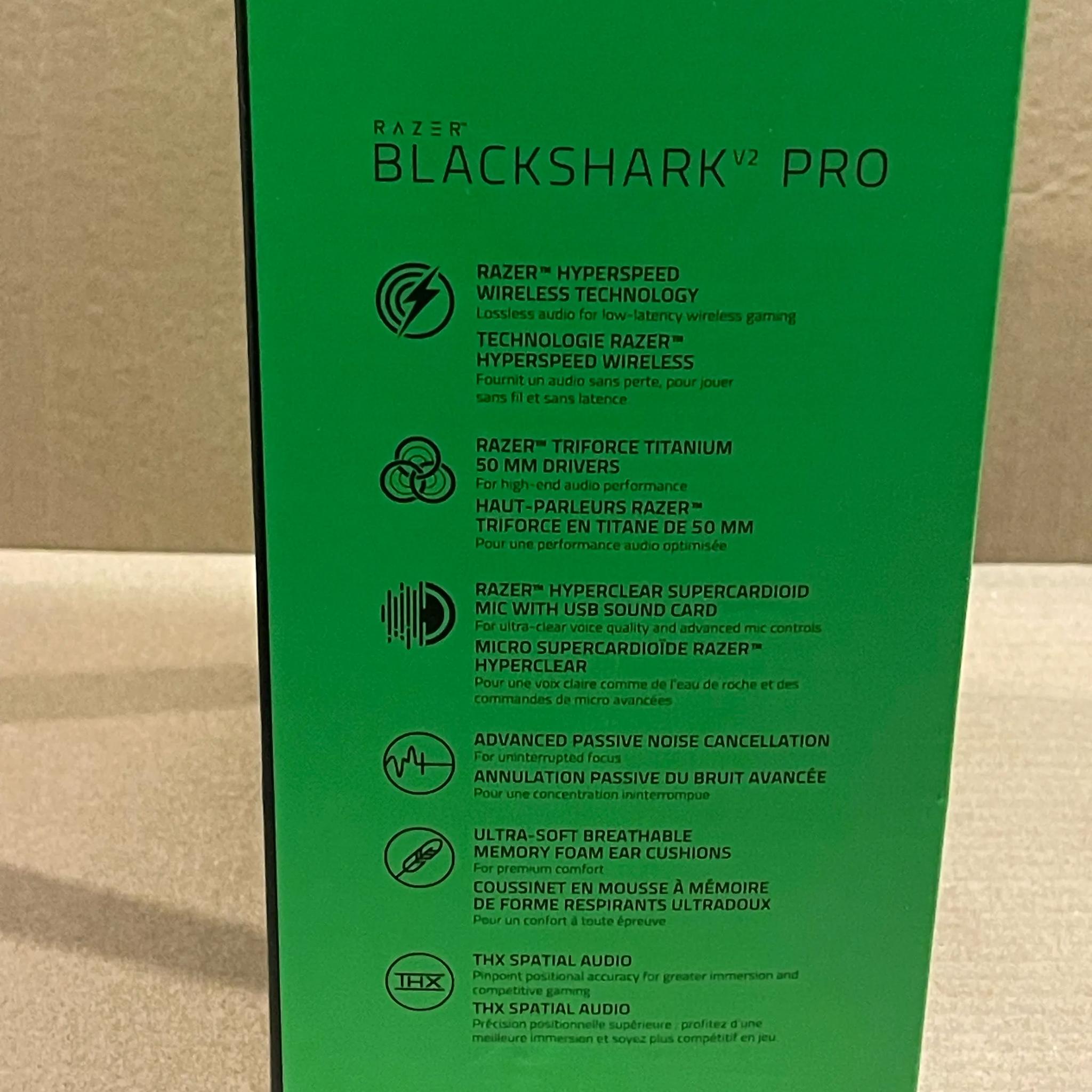 Used, Razer BlackShark V2 Pro Wireless Gaming Headset