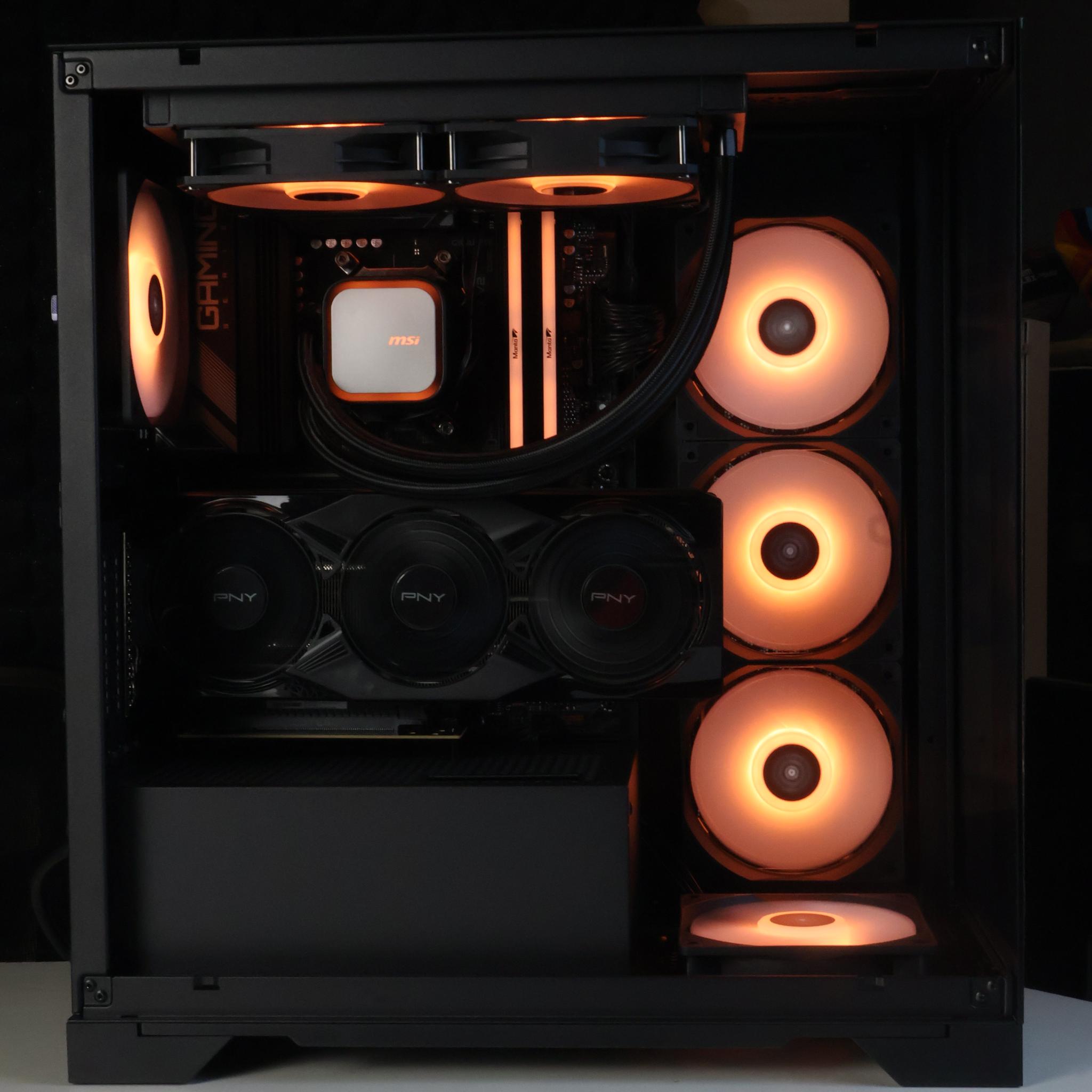 ⚫ Ryzen 7 9700X/RTX 5070 12GB Gaming/Streaming PC ⚫