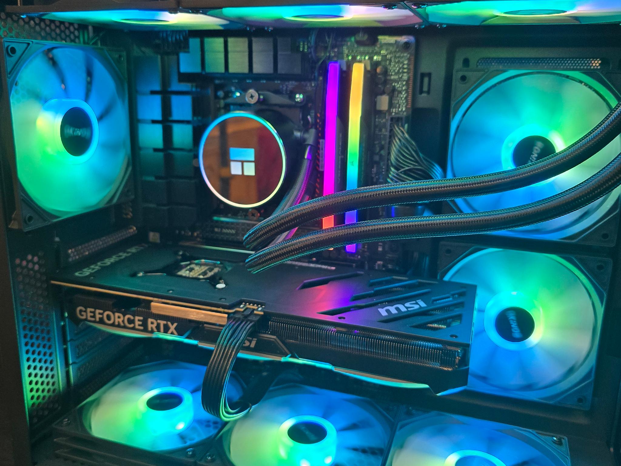 🚀 HIGH END CUSTOM AM5 PC | RTX 4070 SUPER 12GB | RYZEN 7 7700X | 2TB SSD | 32GB DDR5 6000MHZ 🚀