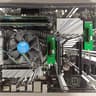 ASUS PRIME Z390-P ATX motherboard combo, tested and verified working before listing.