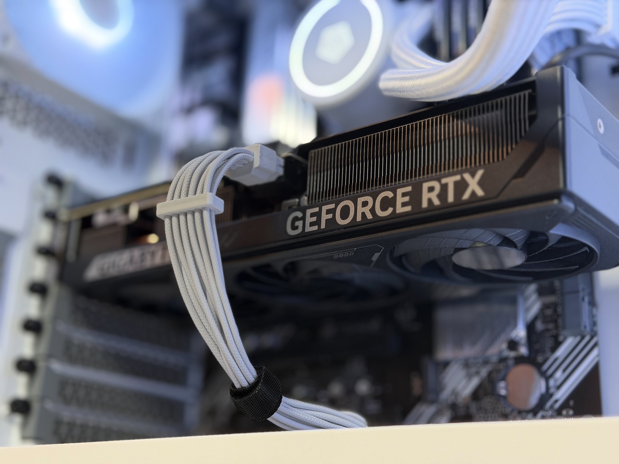 RTX 5070 Gaming PC | Ryzen 7 5800XT | 32GB RAM | 2TB NVMe | White RGB Build