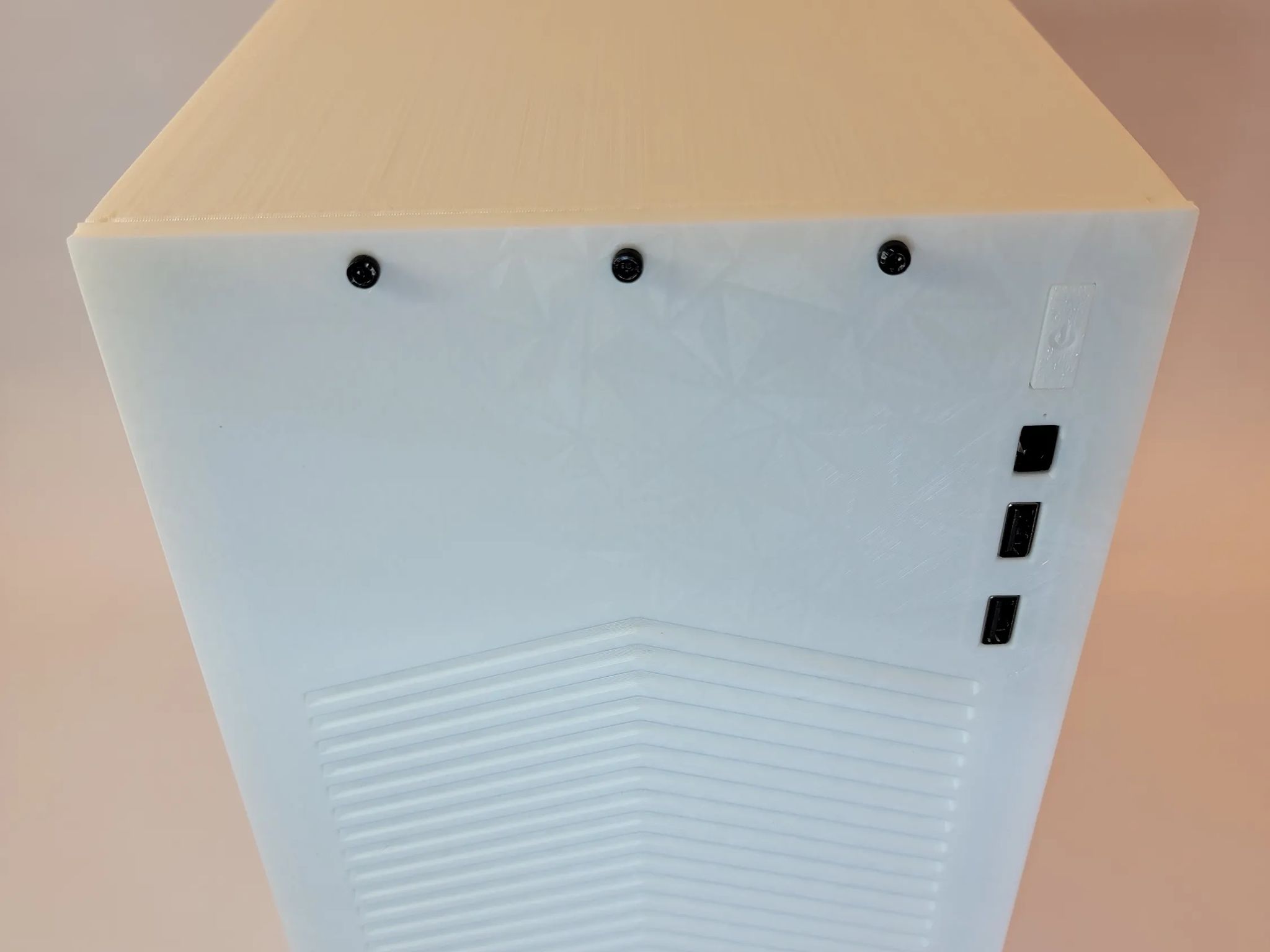 i7 9700/RTX 2060 SUPER Custom 3D Printed Gaming PC