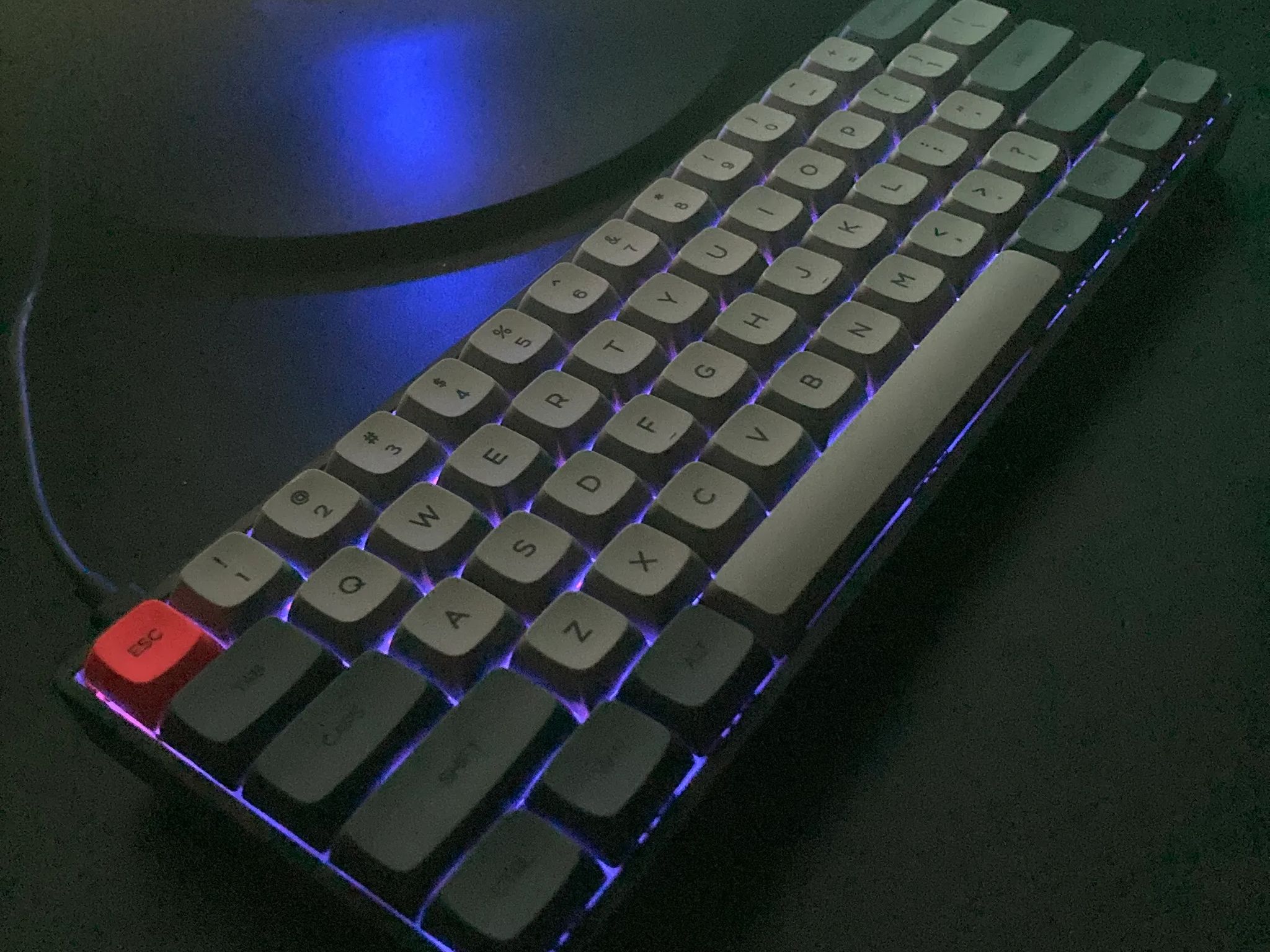CHEAP!!! (Modded Stabilizers) Epomaker Sk61 Mechanical Keyboard (soothing black switches) 