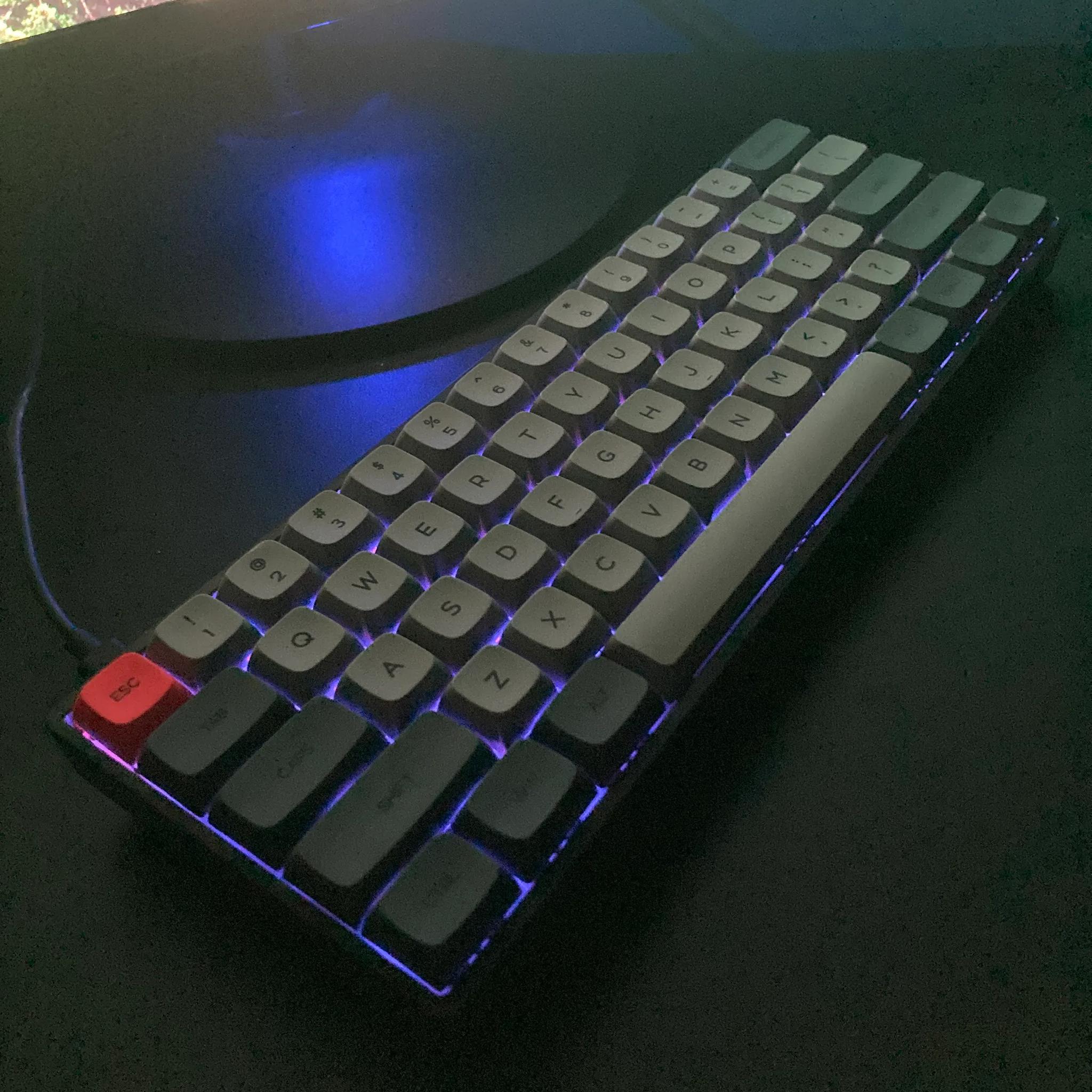 CHEAP!!! (Modded Stabilizers) Epomaker Sk61 Mechanical Keyboard (soothing black switches) 