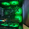 Dark Side Liquid cooled Intel 14 core / 16GB DDR4 / 512GB SSD / RX 7600