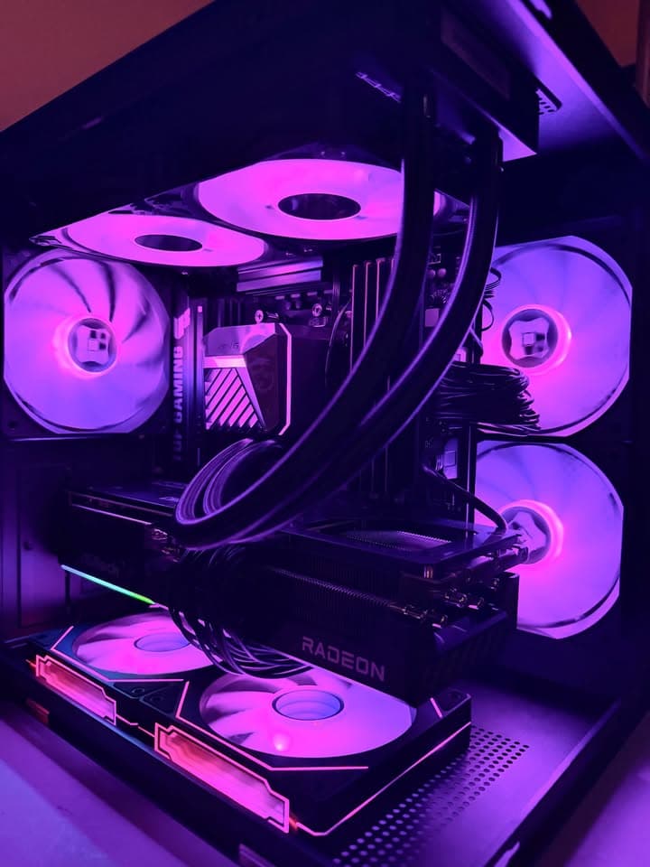 🔥Ryzen 9 7900X | RX 9070 XT | 32GB DDR5 |  "AMD Spectral Elite" - Gaming PC 🔥