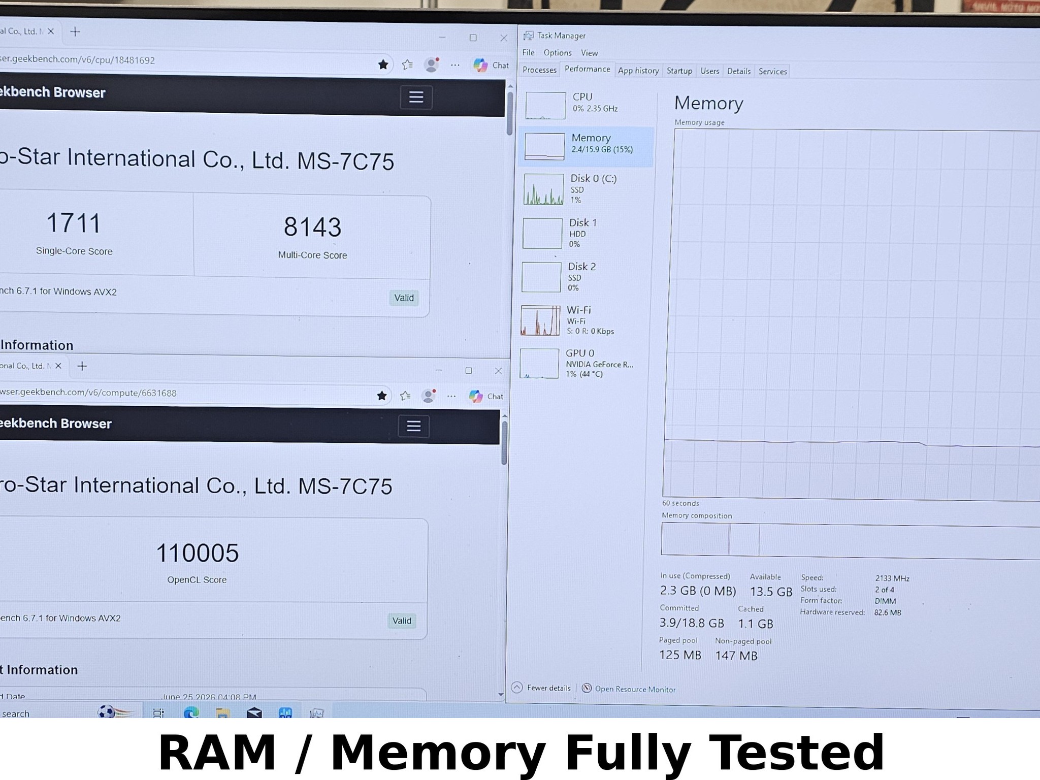 16GB DDR4 (2x8GB) 615 3000MT/s G.Skill AEGIS