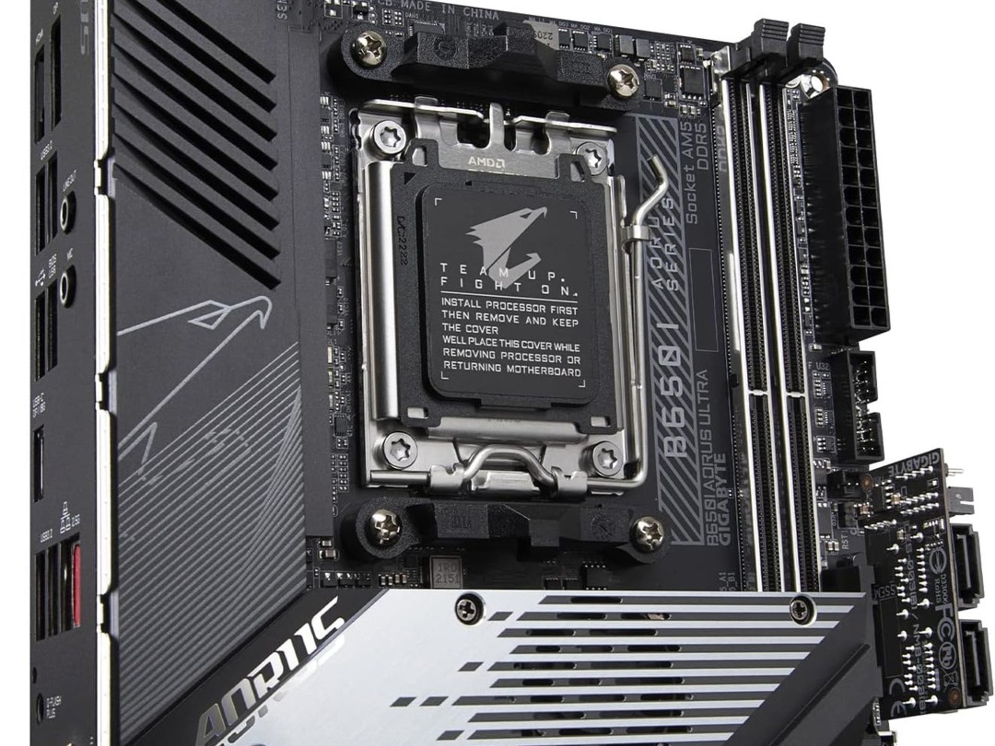 GIGABYTE B650I AORUS ULTRA AMD AM5 B650 Mini-ITX M.2 Desktop Motherboard A