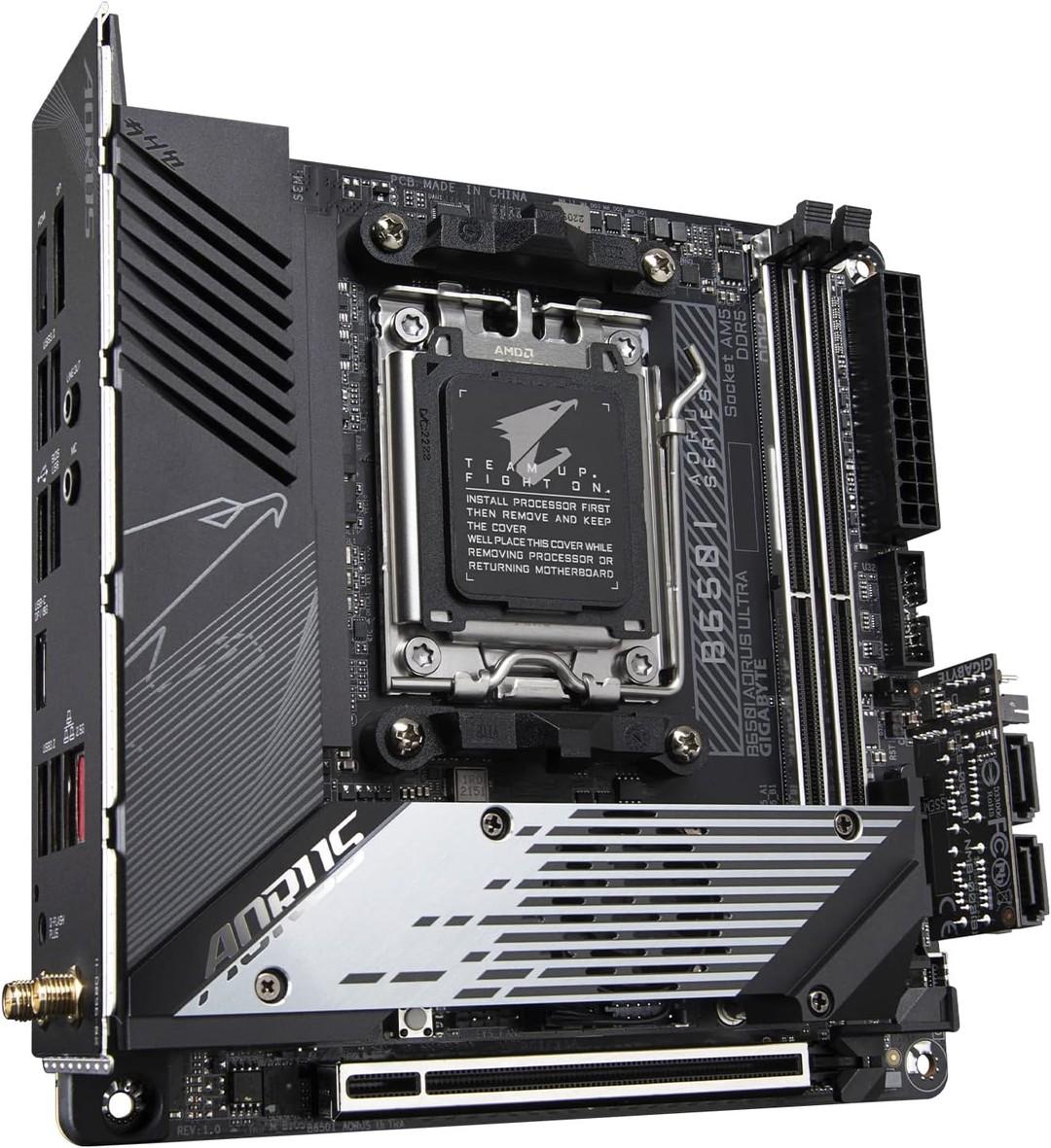 GIGABYTE B650I AORUS ULTRA AMD AM5 B650 Mini-ITX M.2 Desktop Motherboard A