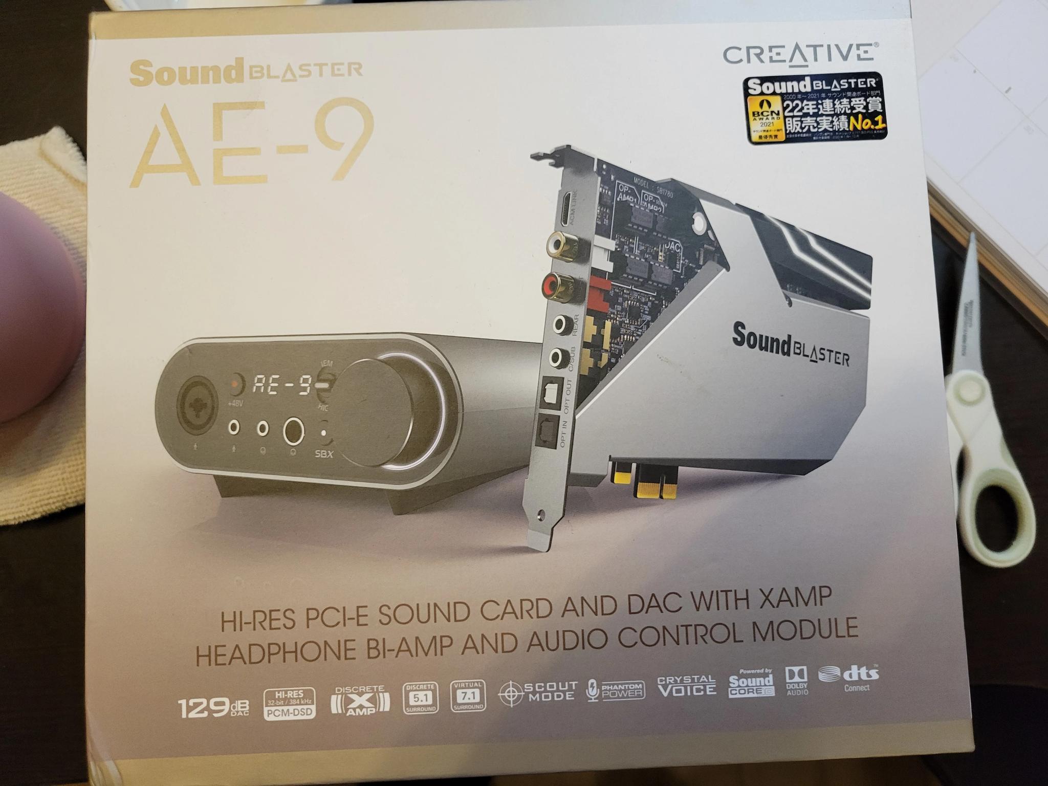Sound Blaster AE-9 Sound Card