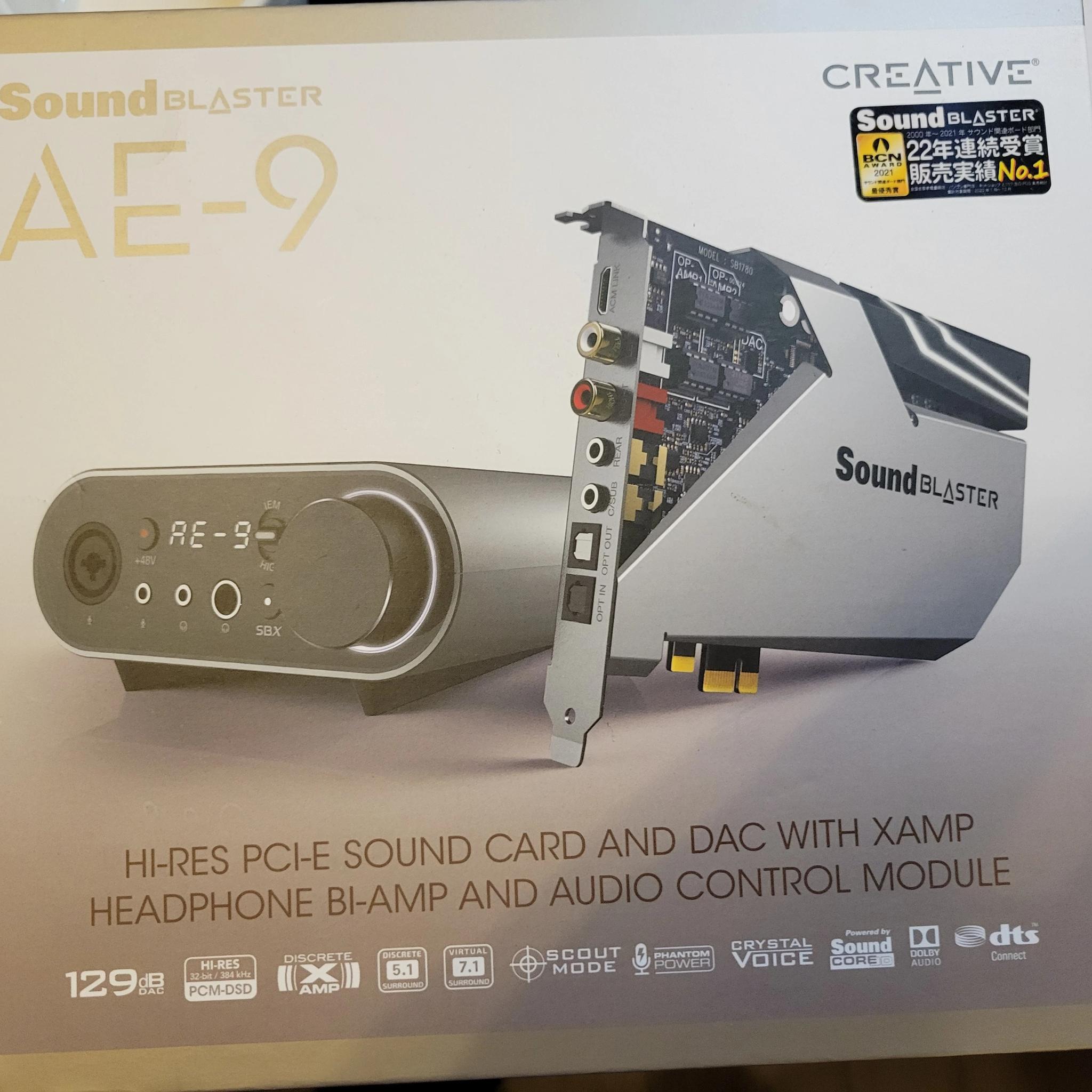 Sound Blaster AE-9 Sound Card