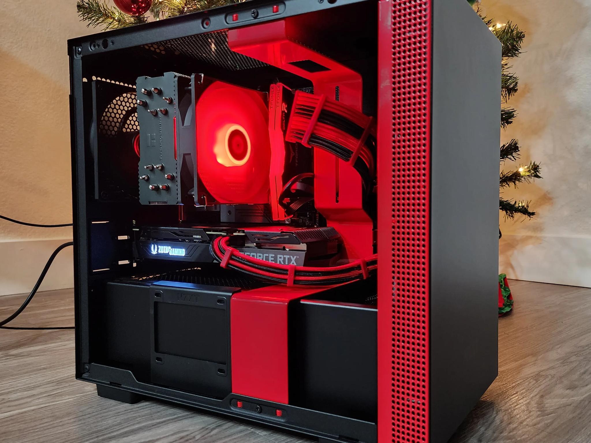"Red Steele" Gaming PC | R5 3600 | RTX 3060Ti | 16GB RAM | 1TB NVME