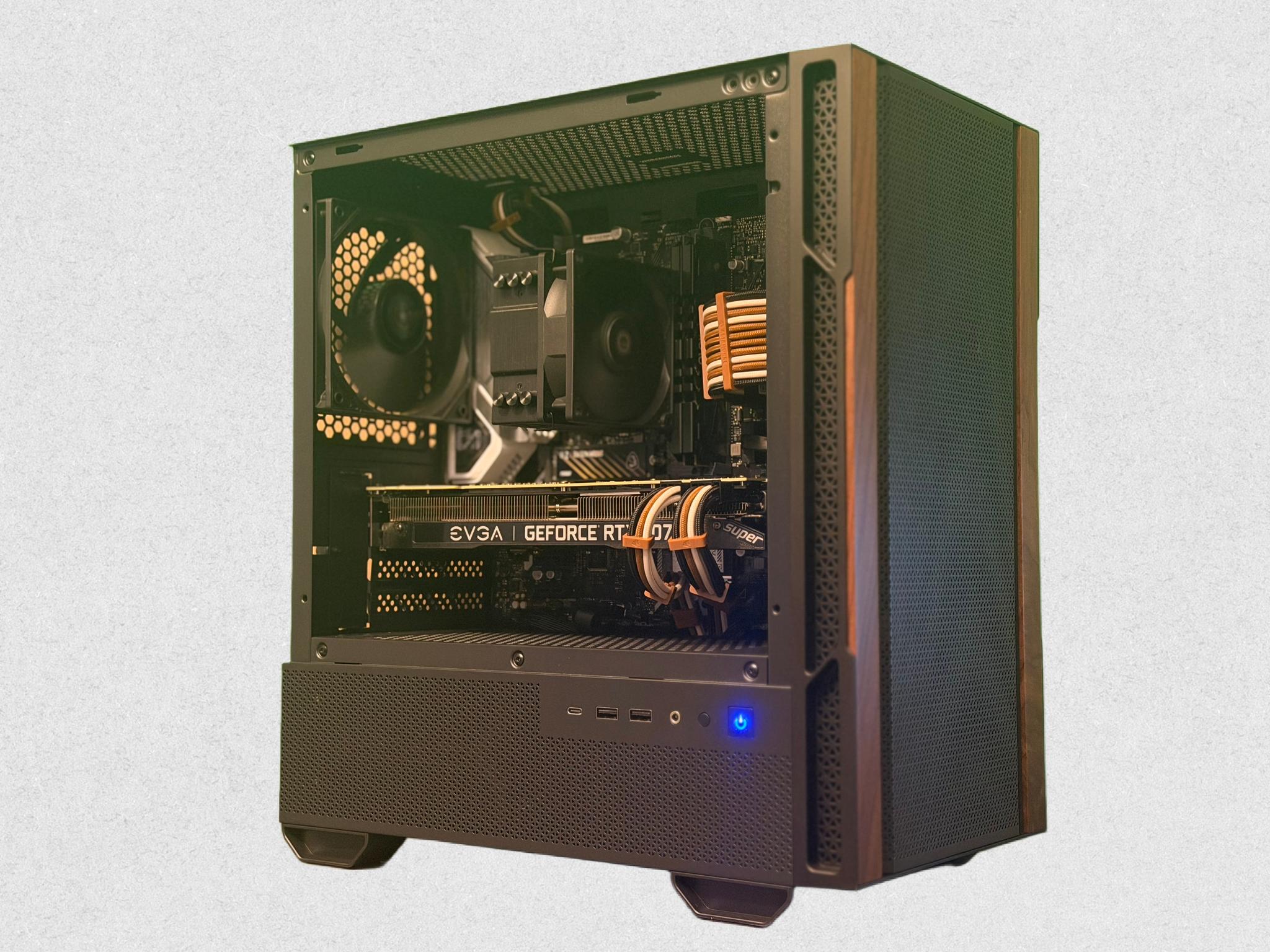 🌲 Clean & Modern Cypress Build | RTX 2070 Super | i3-13100F | 16GB DDR4 | 2TB NVMe | MicroATX