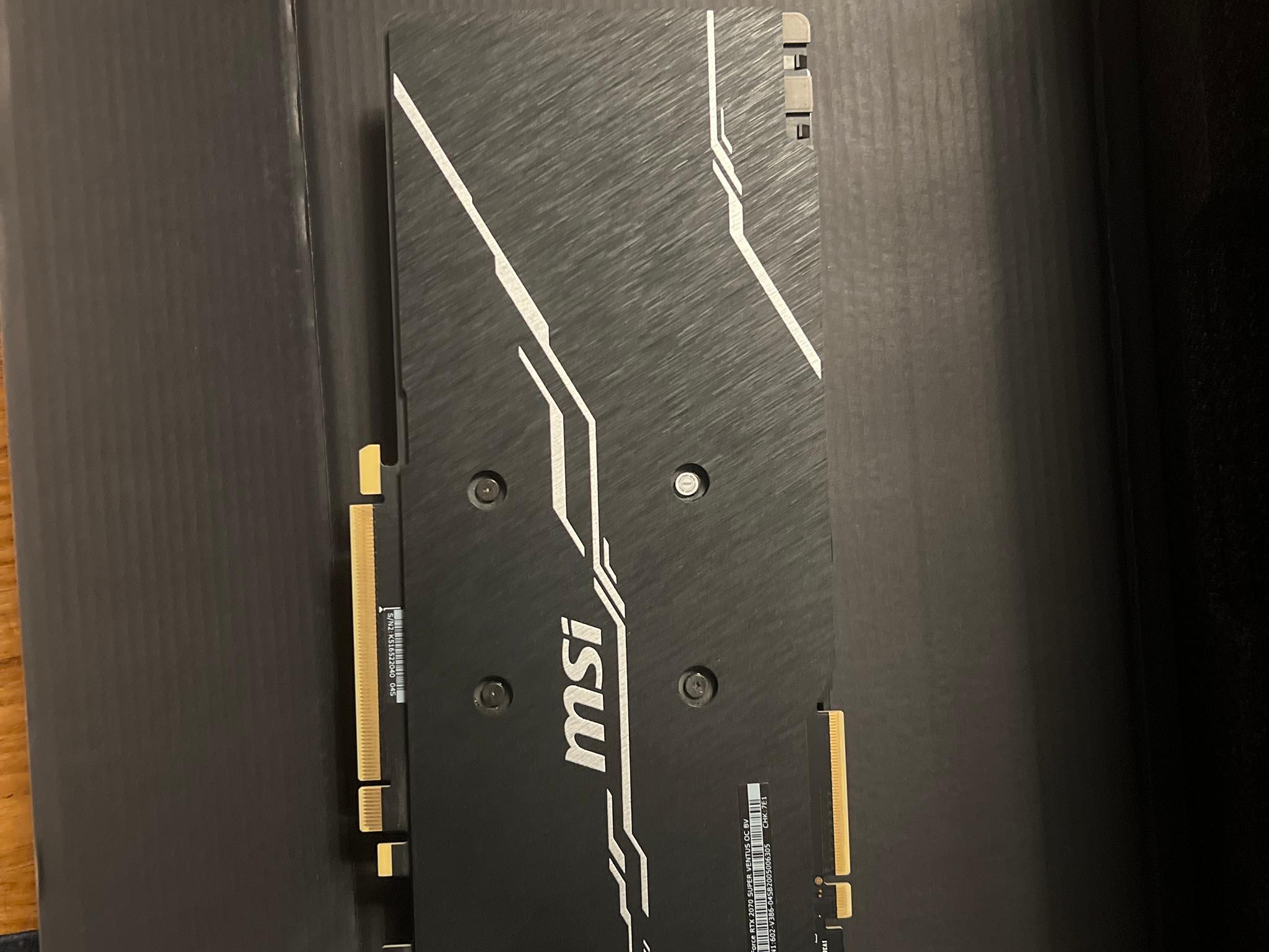 RTX 2070 super MSI 8GB