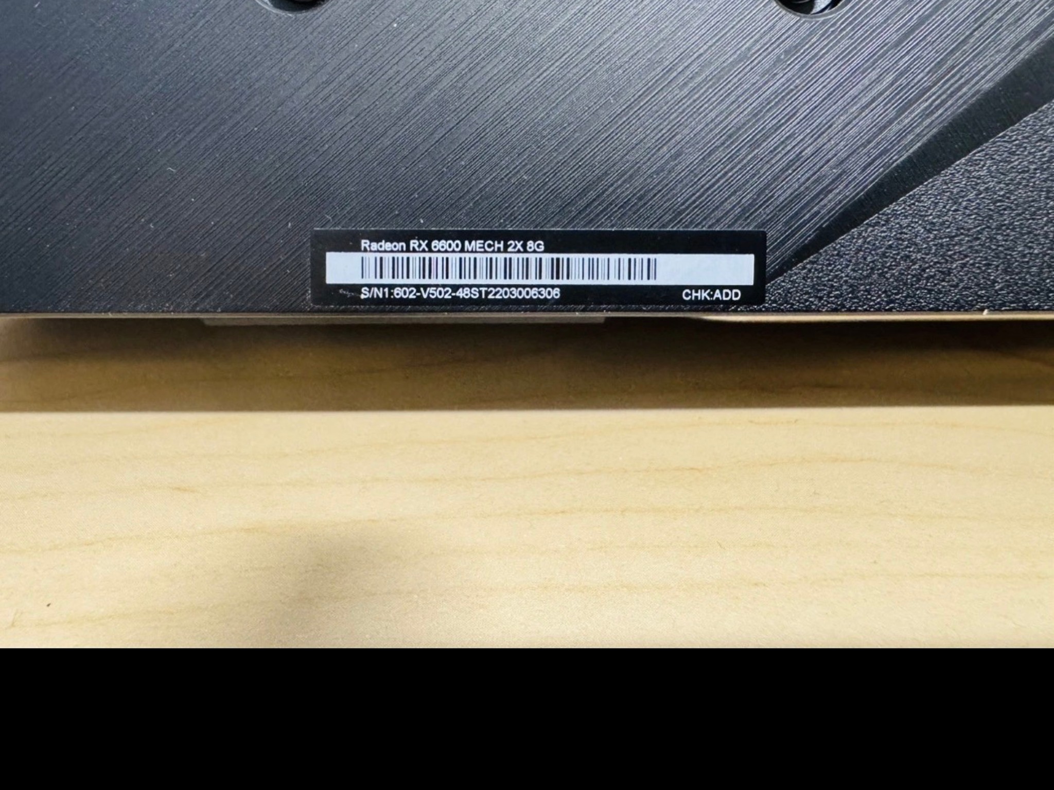 MSI Radeon RX 6600 MECH 2X 8G