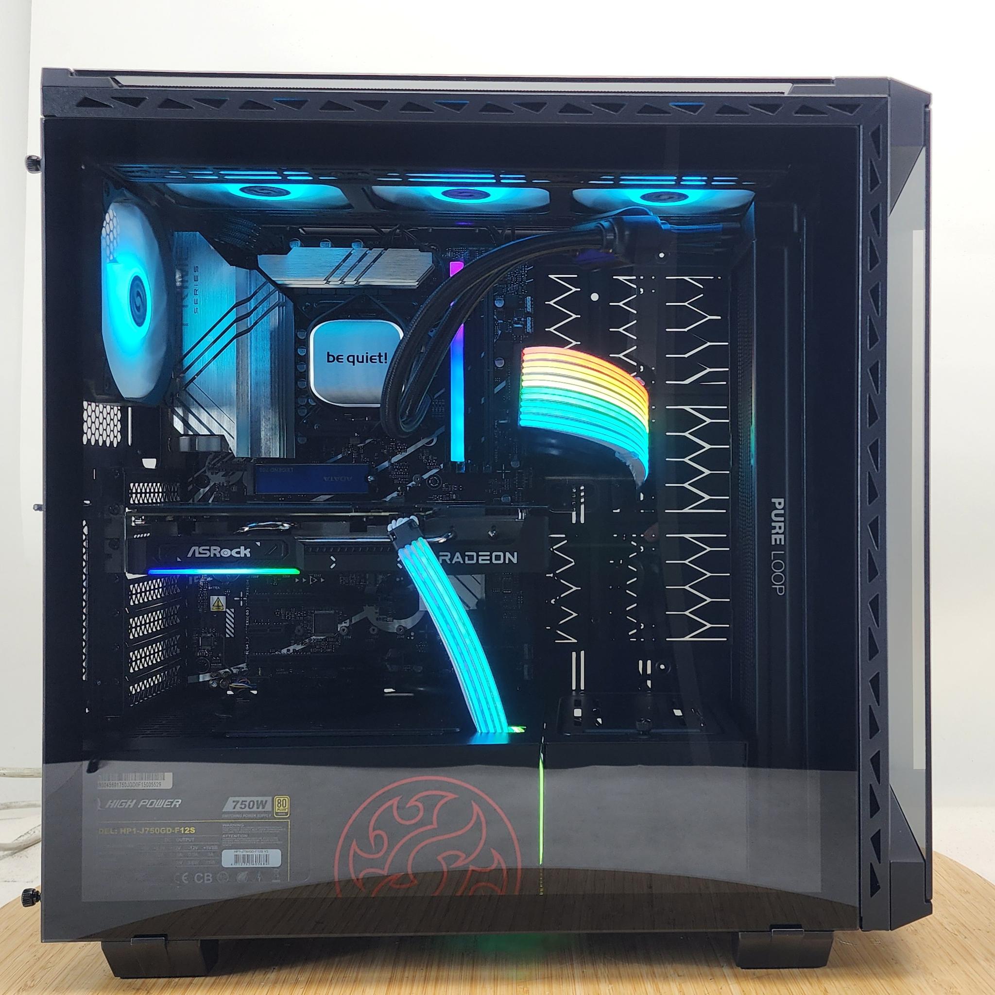 Gaming PC i7-14700KF 16GB RAM 1TB SSD RX 9060 XT 16GB Windows 11 Computer