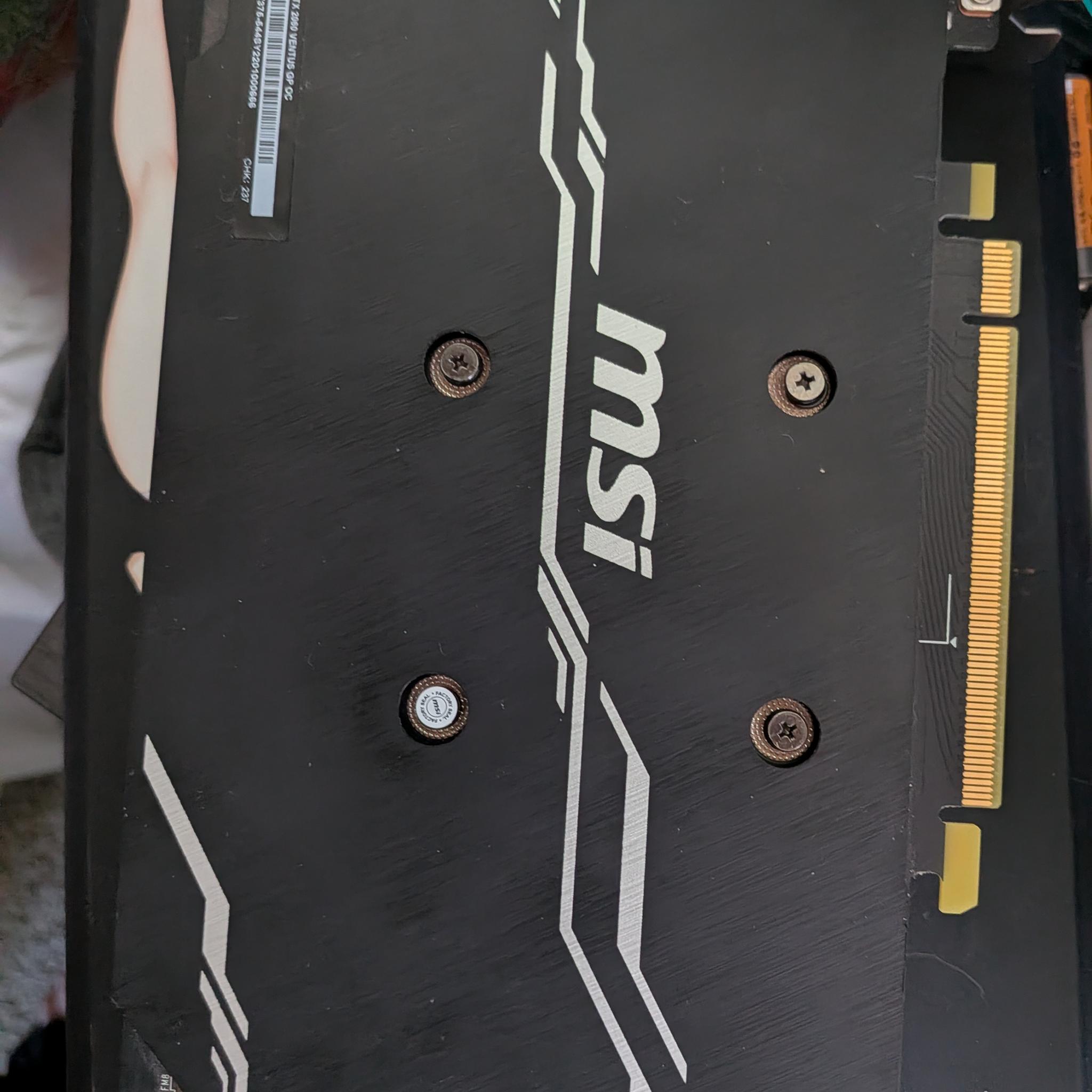 MSI GeForce RTX 2060 VENTUS GP OC