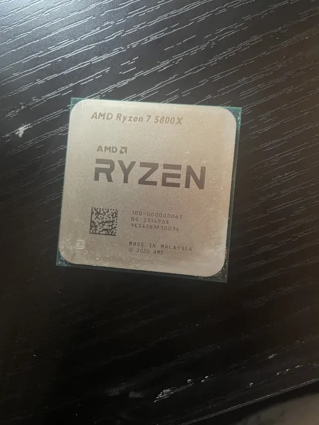 AMD Ryzen 5800x