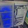 Custom White All AMD build.  9070XT and 9700X CPU