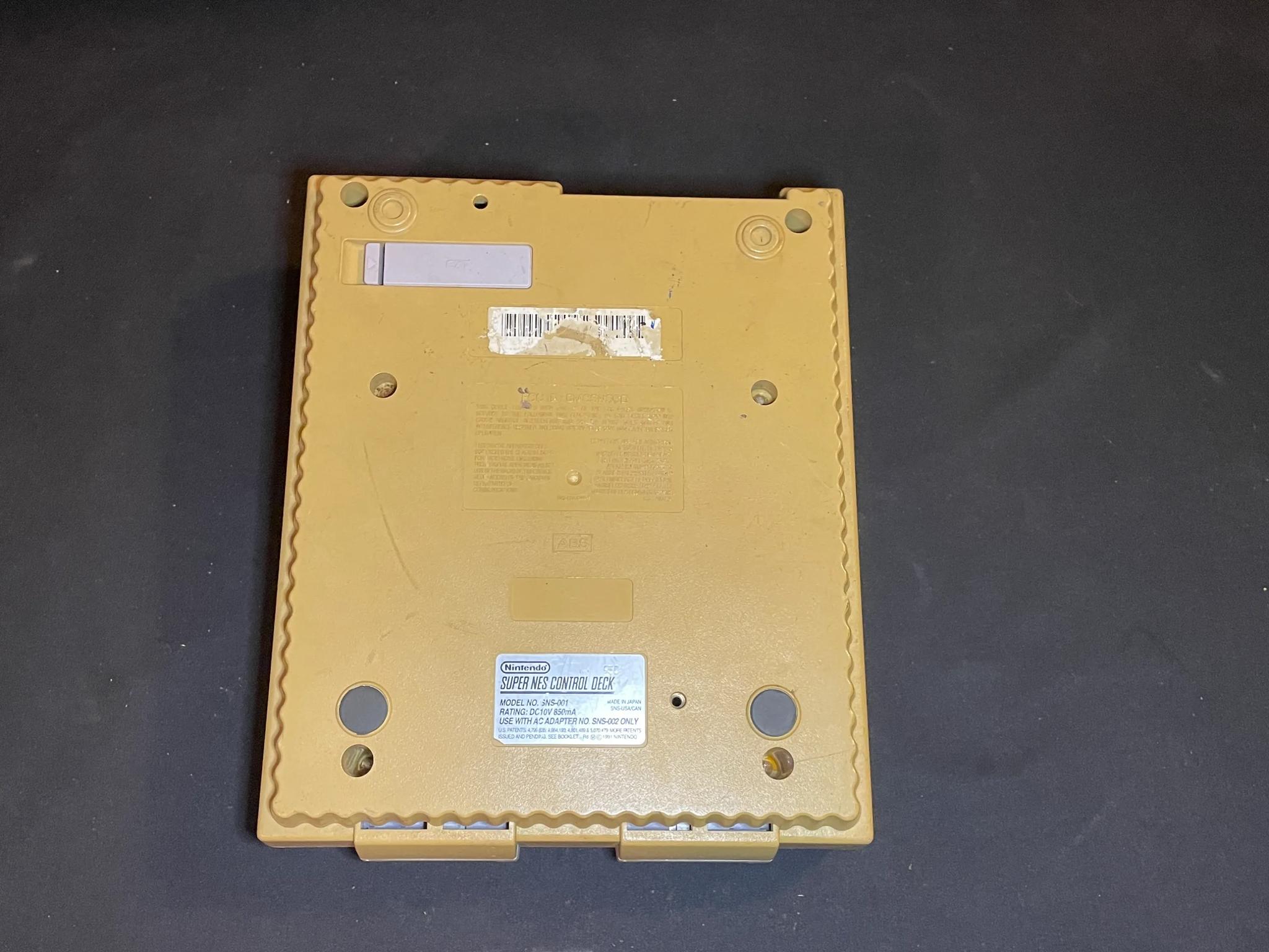 Super Nintendo With Accessories