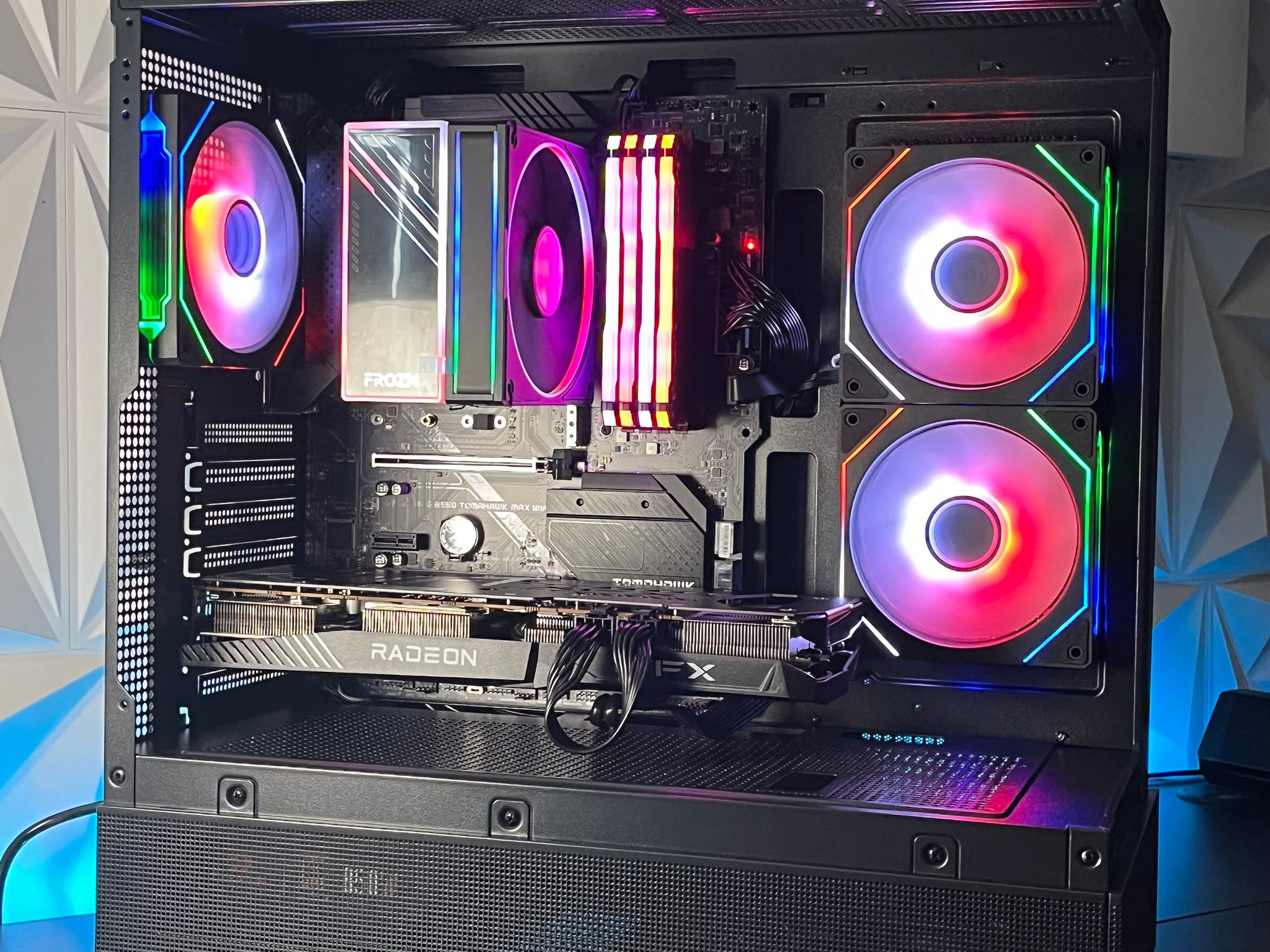 RX 6700 10GB, Ryzen 7 5800X, 32GB RAM | Black RGB Gaming Computer/PC