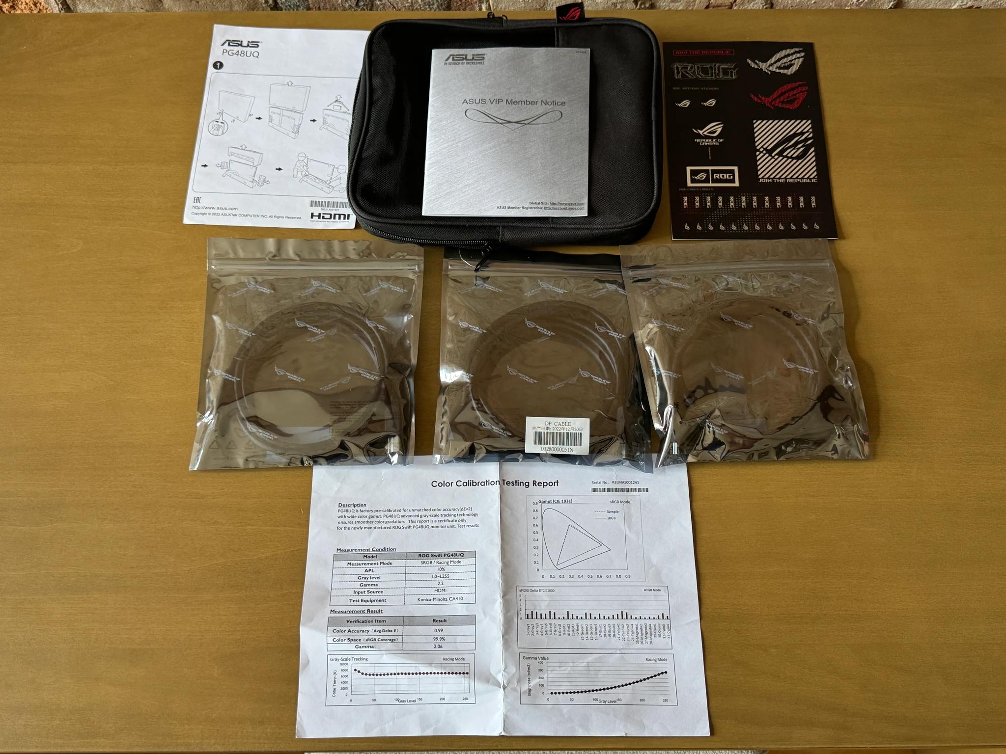 ASUS PG48UQ 48" 4K UHD 138Hz Gaming Monitor (Open Box)