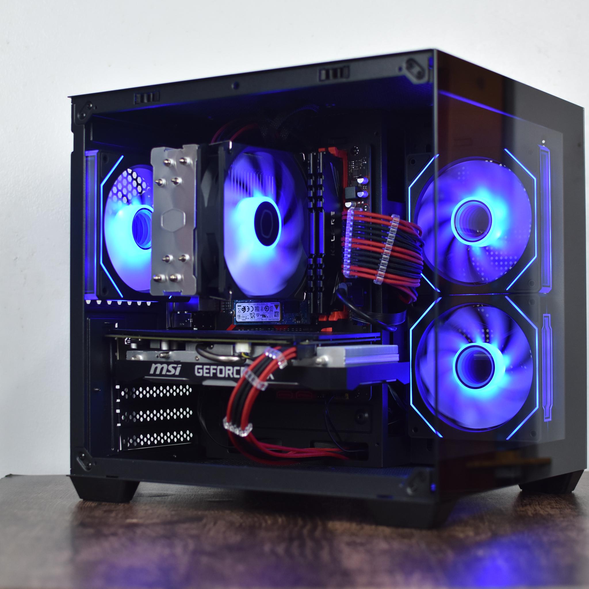 🖤Black & Red❤️ Budget Gaming PC (Ryzen 5 3600 + RTX 2060 Super + 16gb of ram)