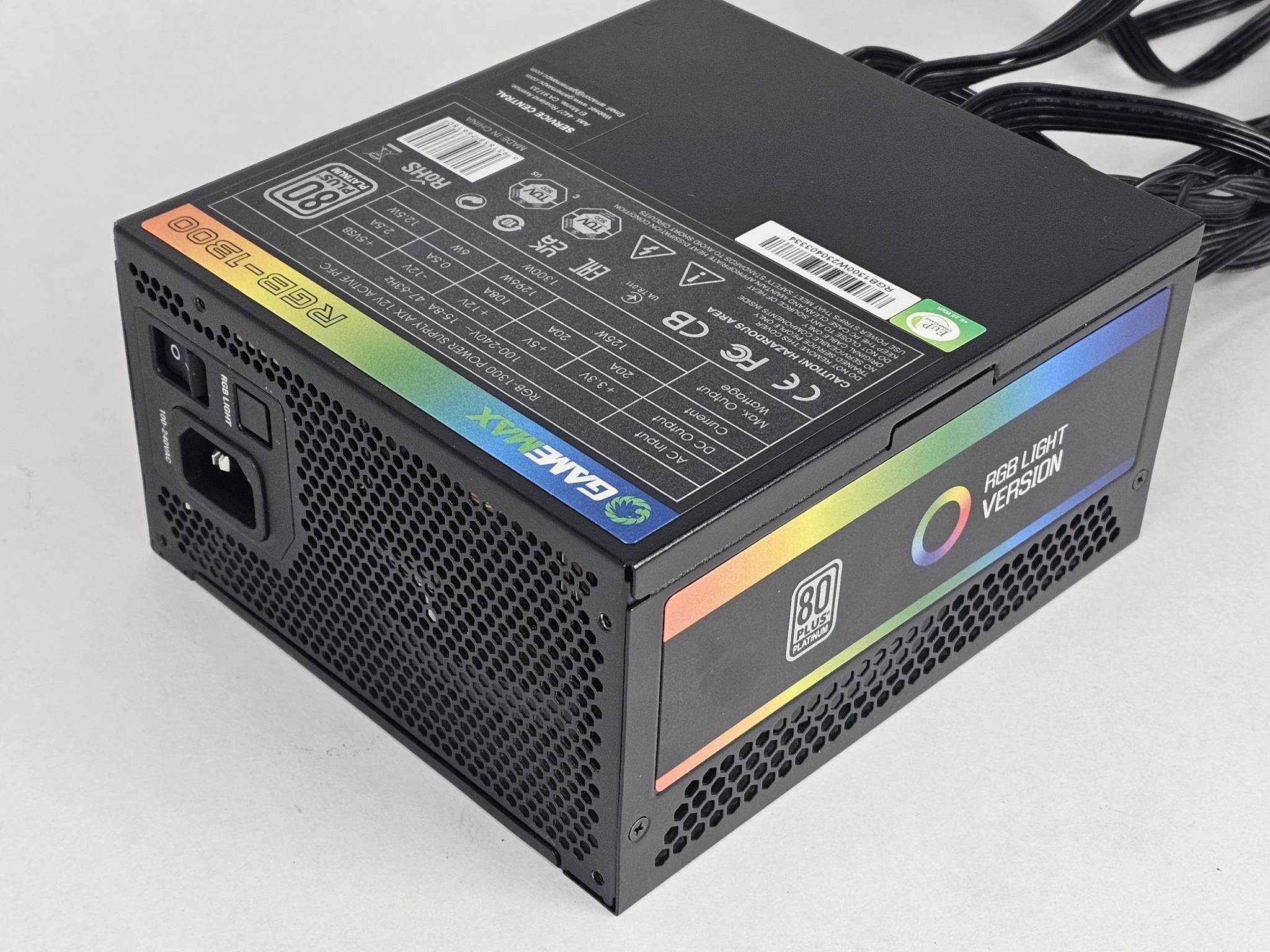 1300 Watt PSU GameMax RGB-1300 Power Supply