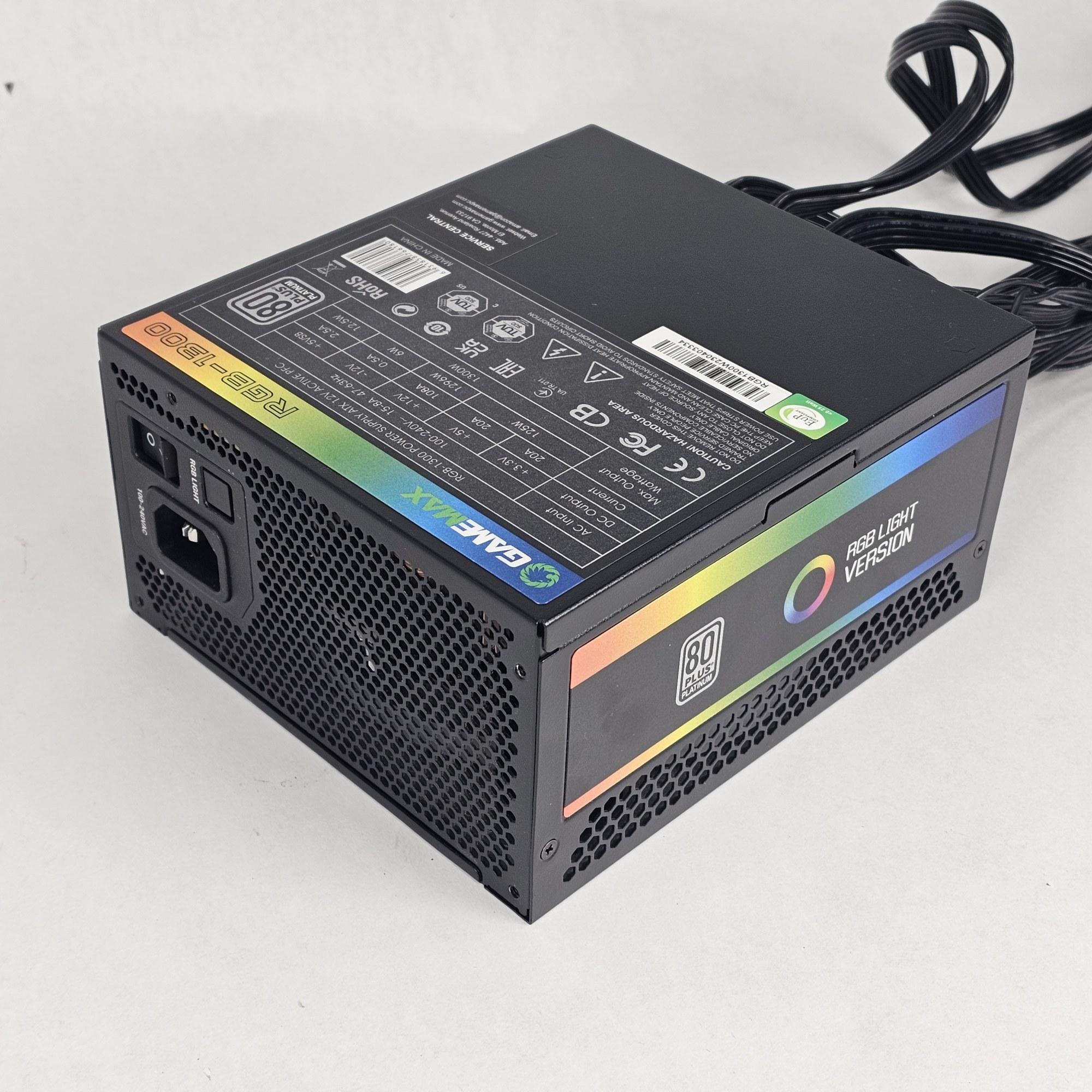 1300 Watt PSU GameMax RGB-1300 Power Supply