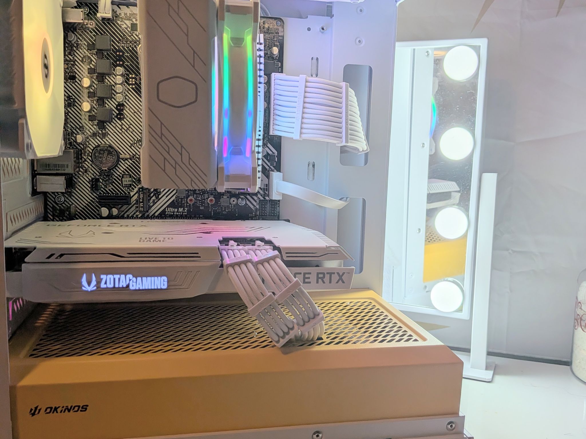 1440P 🥶 FROST GAMING PC/RTX 3060Ti/R 3600/16GB/1TB/WIFI & BT