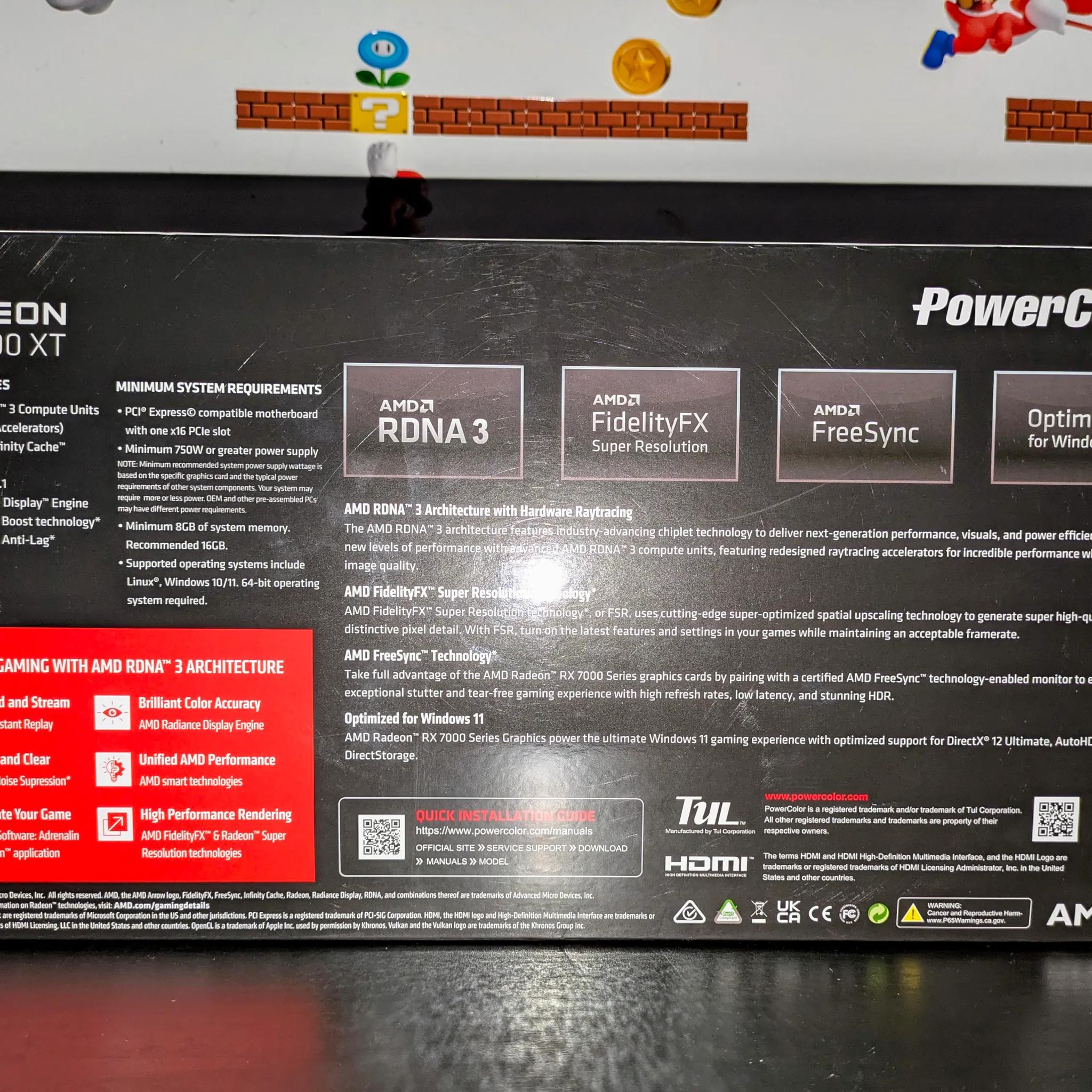 BNIB PowerColor RX 7900 XT w/Warranty