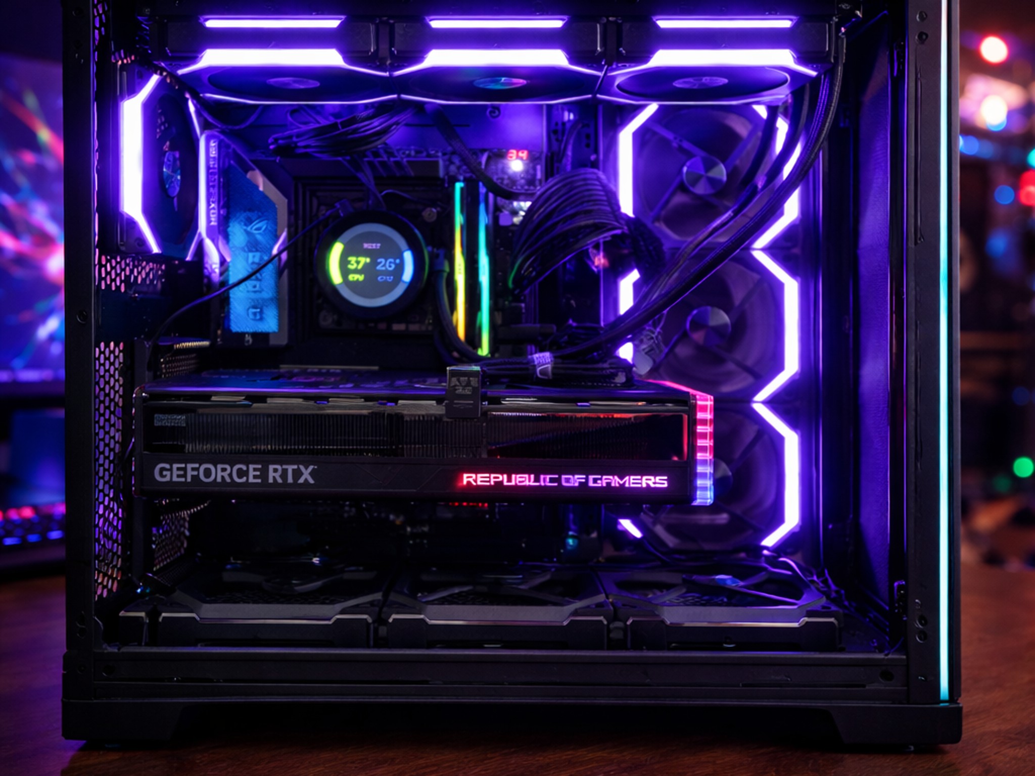 Beautiful ROG/Lian Li Powerhouse PC!!  13900K - 4090 - 64GB - 4TB