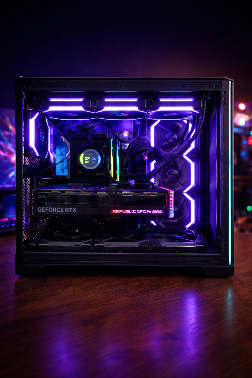 Beautiful ROG/Lian Li Powerhouse PC!!  13900K - 4090 - 64GB - 4TB