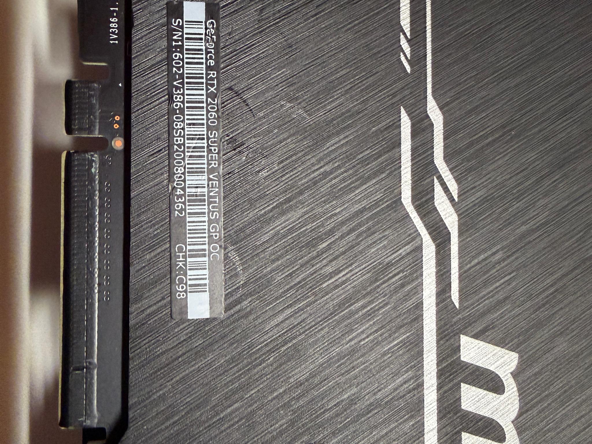 MSI GeForce RTX 2060 SUPER VENTUS GP